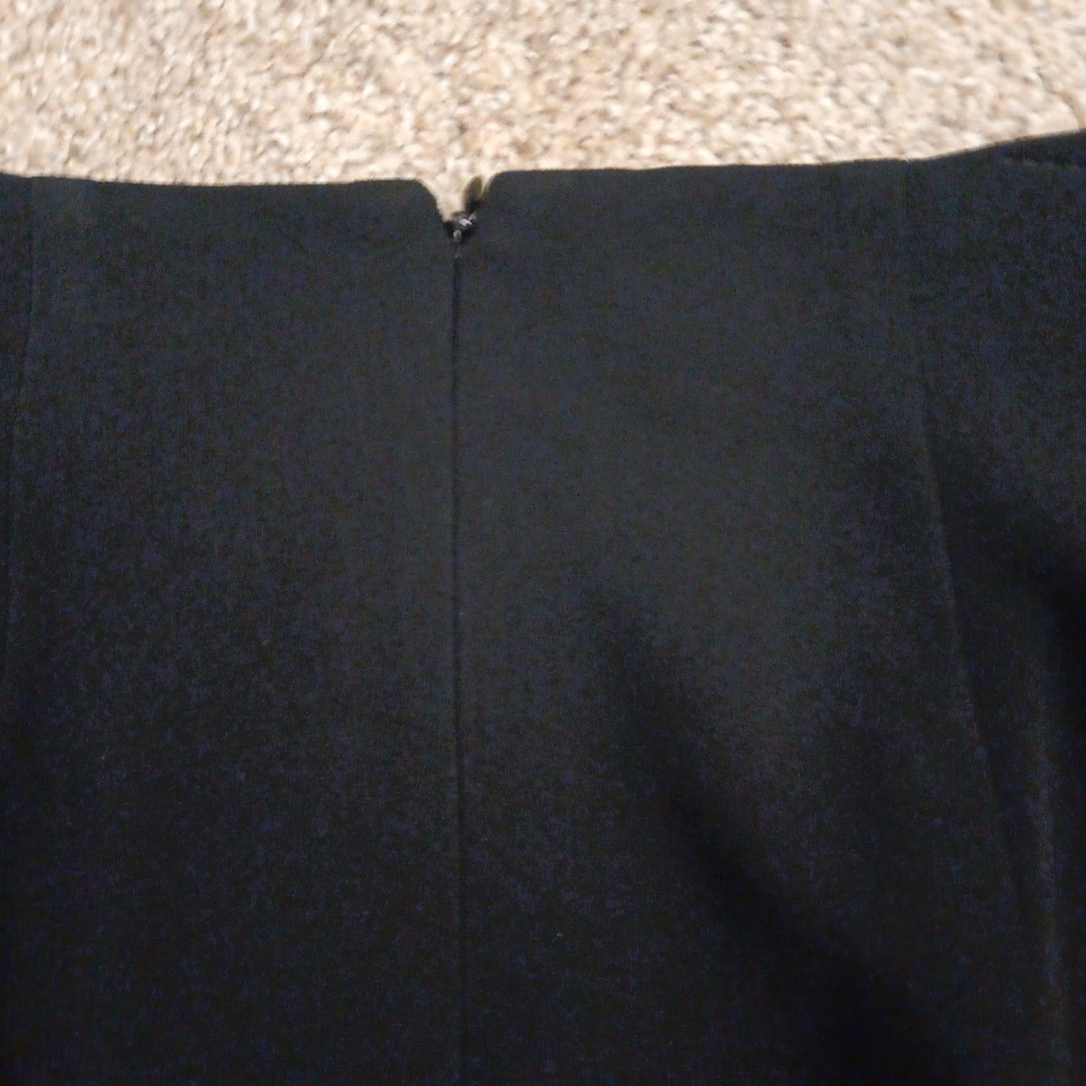 Ann Taylor Ann Taylor Skirt Black Knee Length Lined Slit 6 Pencil Women Regular Dry Clean Only Polyester Slit Knee Length Vintage No Size 28" / US 6 / IT 42 - 7 Thumbnail