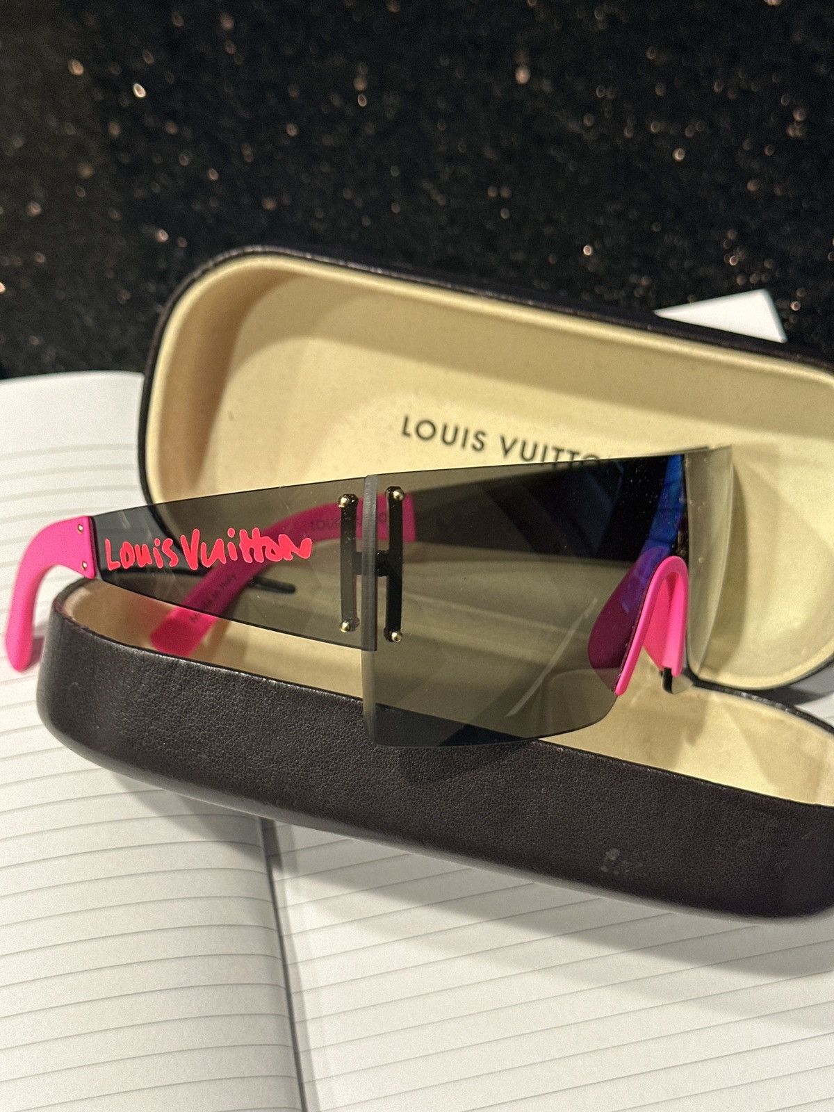 Louis Vuitton × Marc Jacobs × Stephen Sprouse Louis Vuitton x Stephen Sprouse Rare graffiti sunglasses Size ONE SIZE - 1 Thumbnail