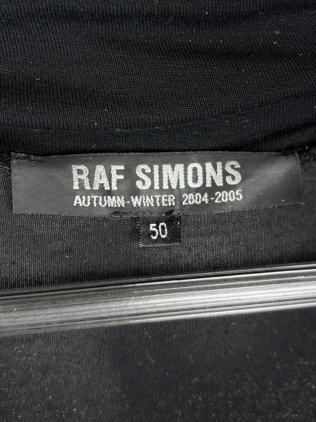Raf Simons AW04 Raf Simons Waves Quarter Zip High Neck Longsleeve Shirt Size US M / EU 48-50 / 2 - 5 Thumbnail