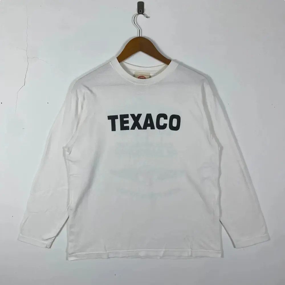Petrol Industries Vintage TEXACO The Texas Oil Company Longsleeve Tee Shirt Size US L / EU 52-54 / 3 - 3 Thumbnail