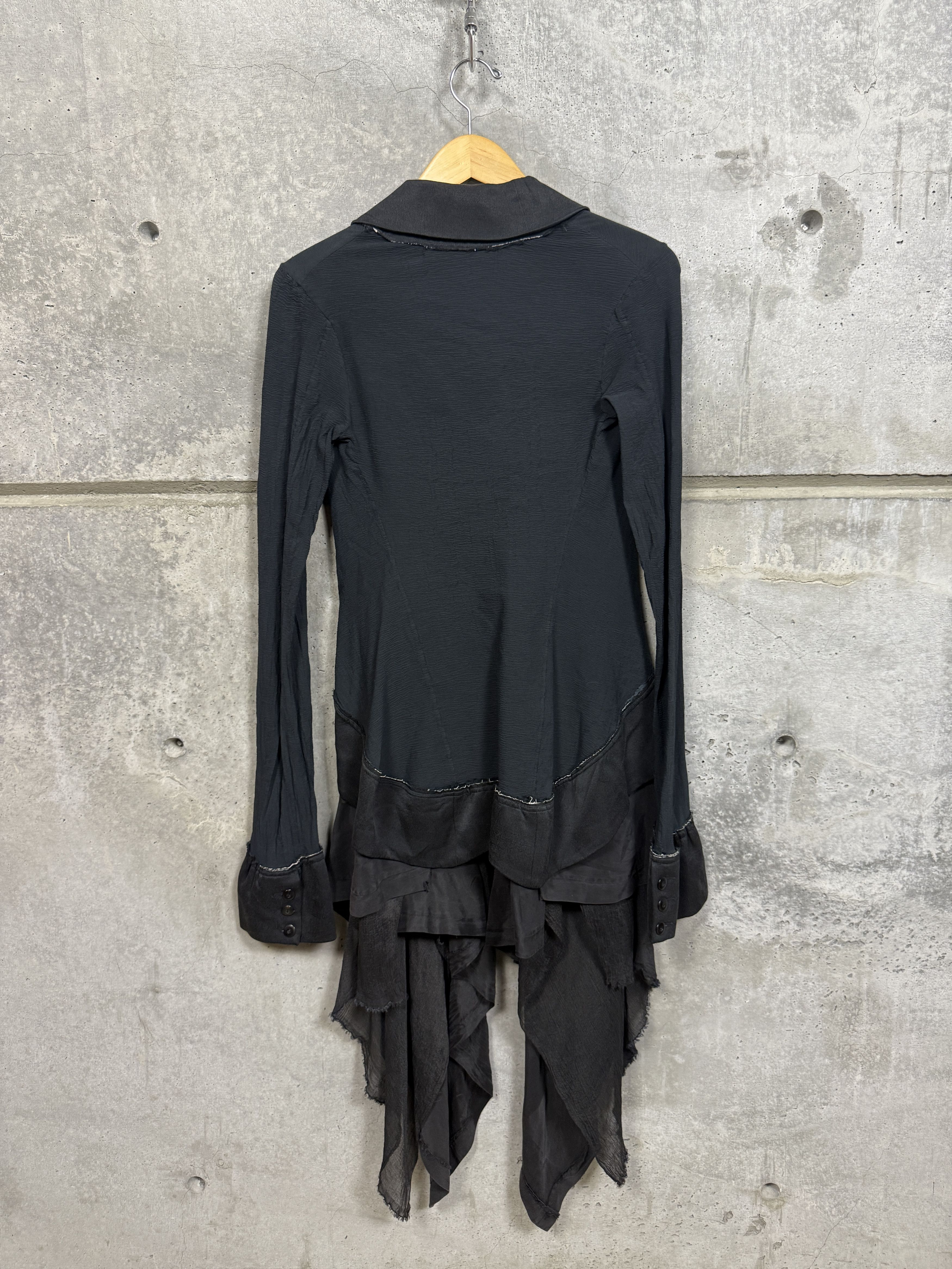 Marc Le Bihan Marc Le Bihan Chiffon Detail Jacket Size S / US 4 / IT 40 - 2 Thumbnail