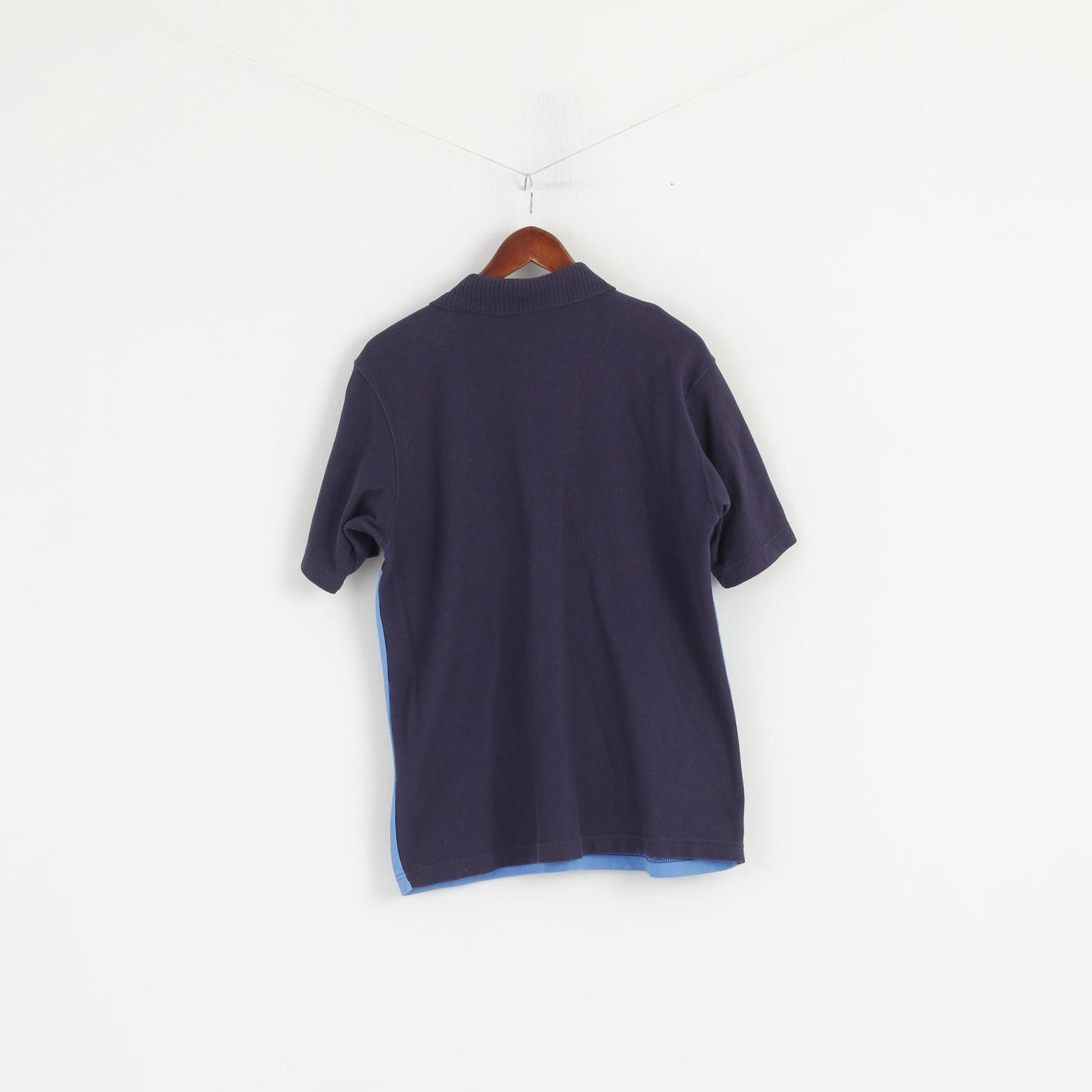 Adidas Adidas Men M Polo Shirt Navy Blue Cotton Vintage 7220 Size US M / EU 48-50 / 2 - 7 Thumbnail