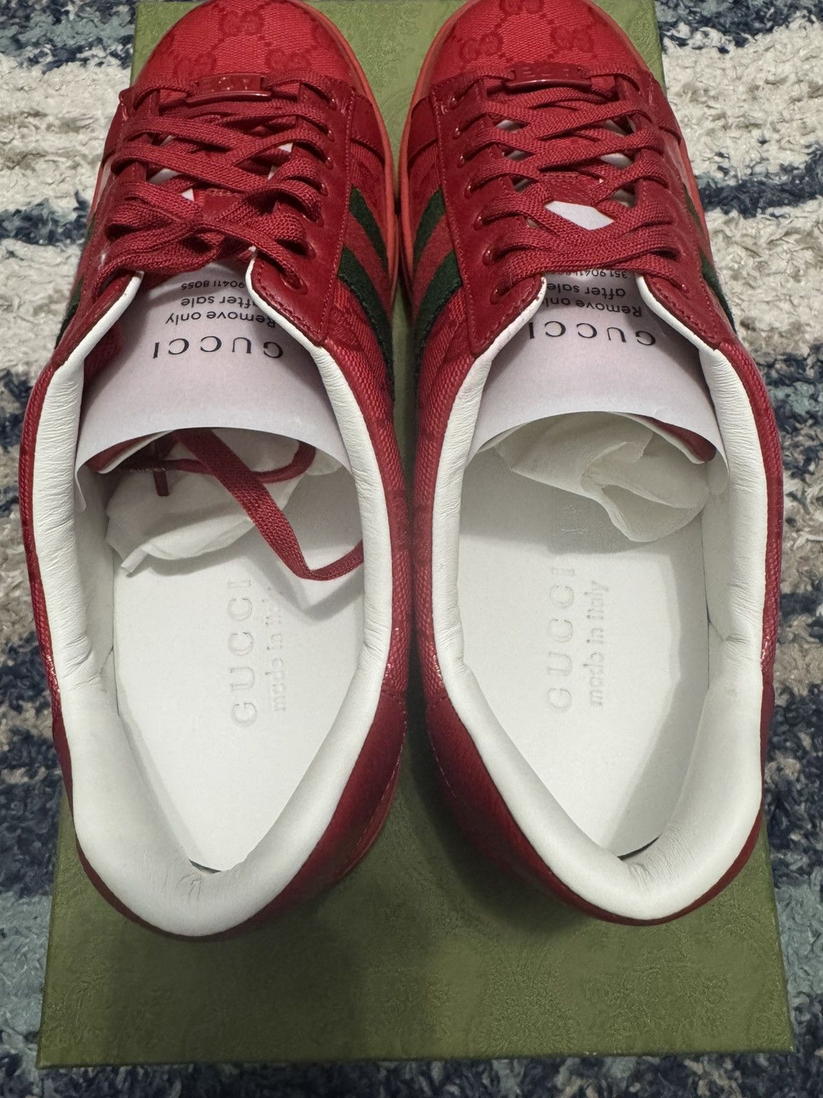 Gucci Gucci Ace GG Crystal Canvas Sneakers Size US 9 / EU 42 - 4 Thumbnail