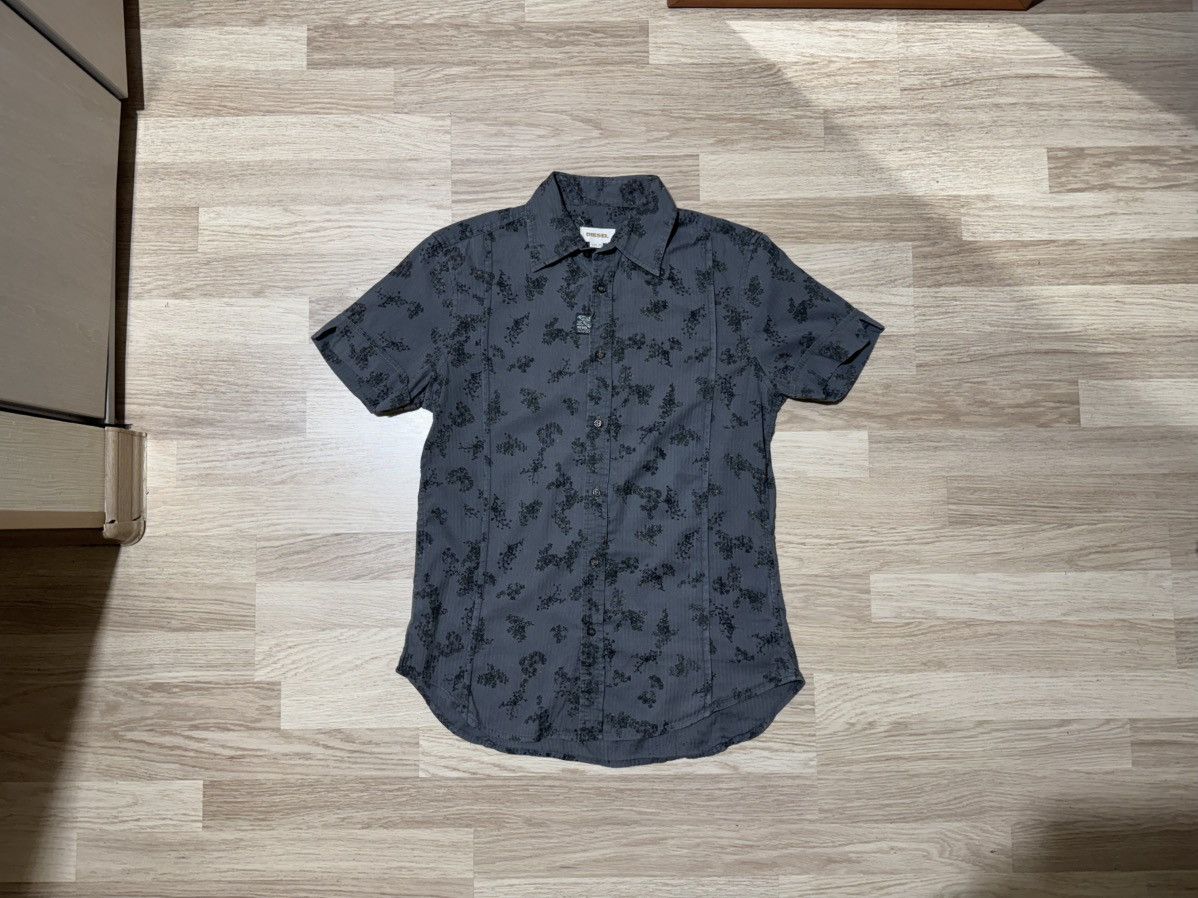 Designer × Diesel Diesel flower floral shirt Size M Size US M / EU 48-50 / 2 - 1 Thumbnail