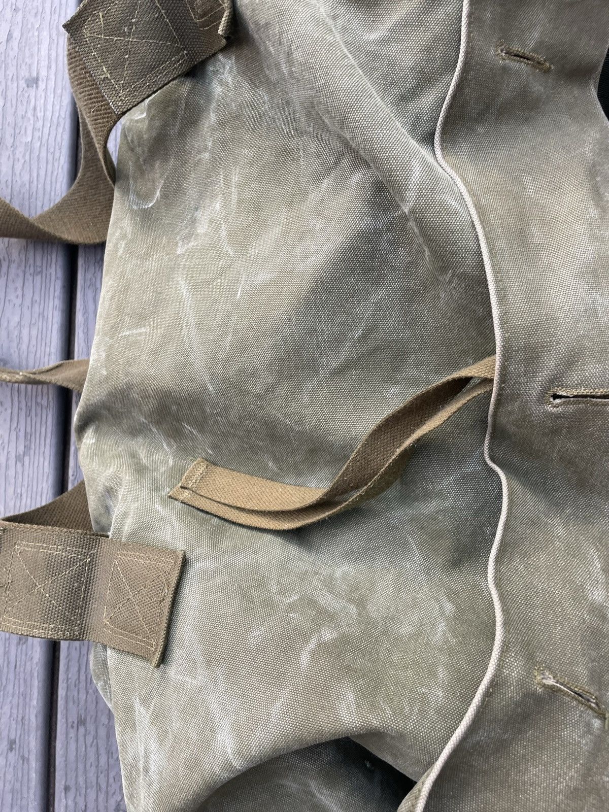 Other 1970s Military Vintage Duffle Bag Size ONE SIZE - 11 Thumbnail