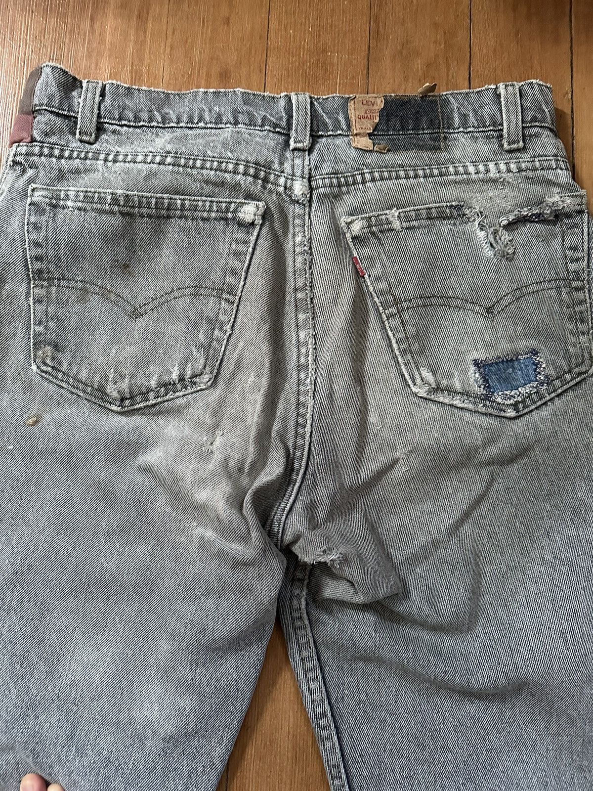 Levi's × Vintage Levi’s vintage distressed jeans Size US 33 - 6 Thumbnail