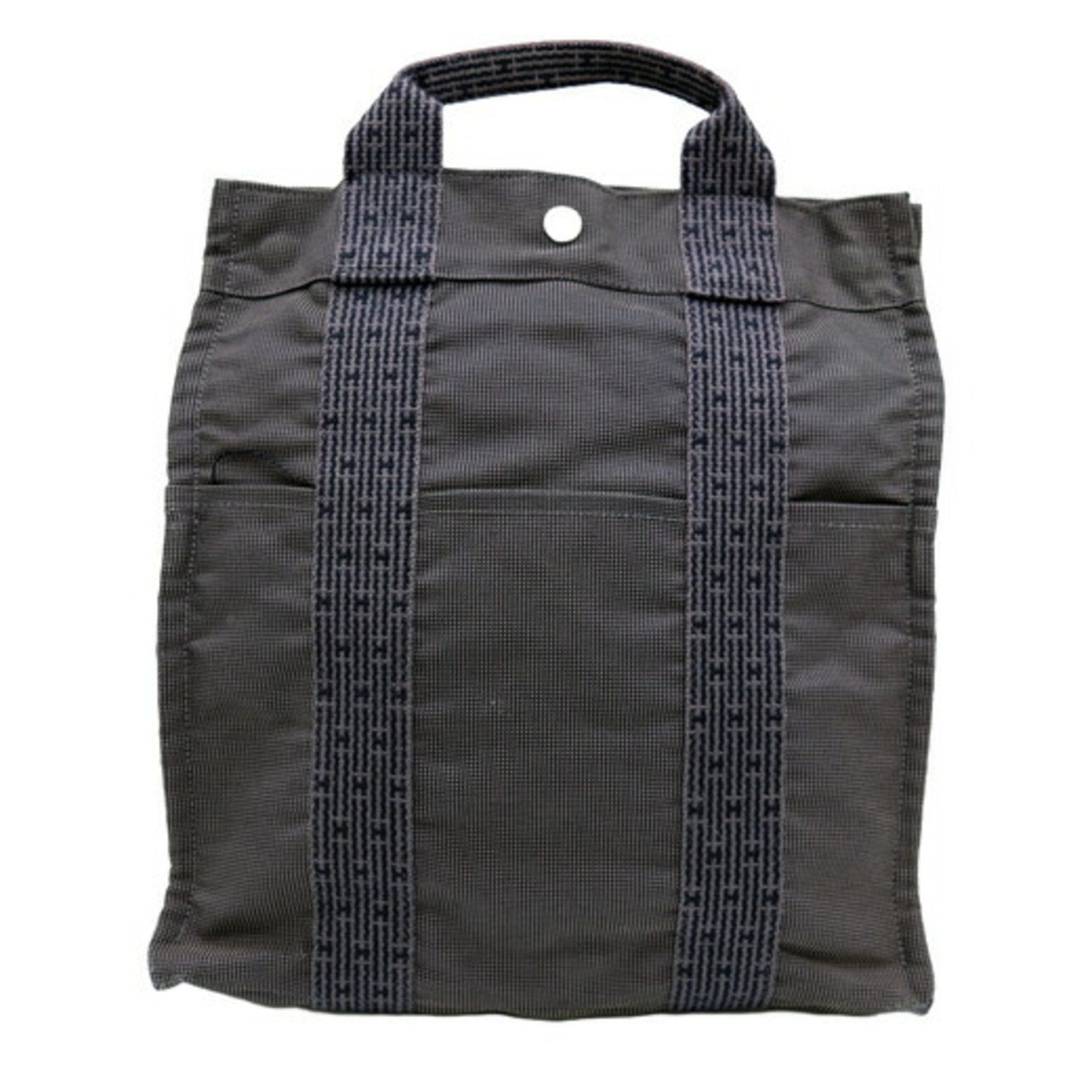 image of Hermes Backpack Air Line Ad Mm Grey Nylon Canvas, Women's