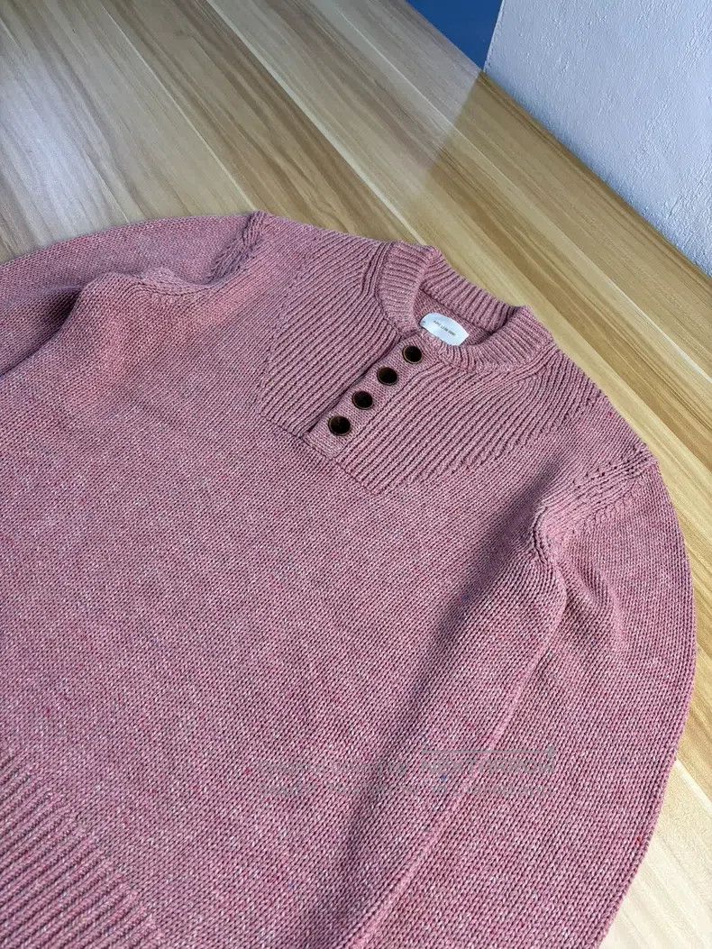 Aime Leon Dore Chunky Henry Neck Knit Sweater