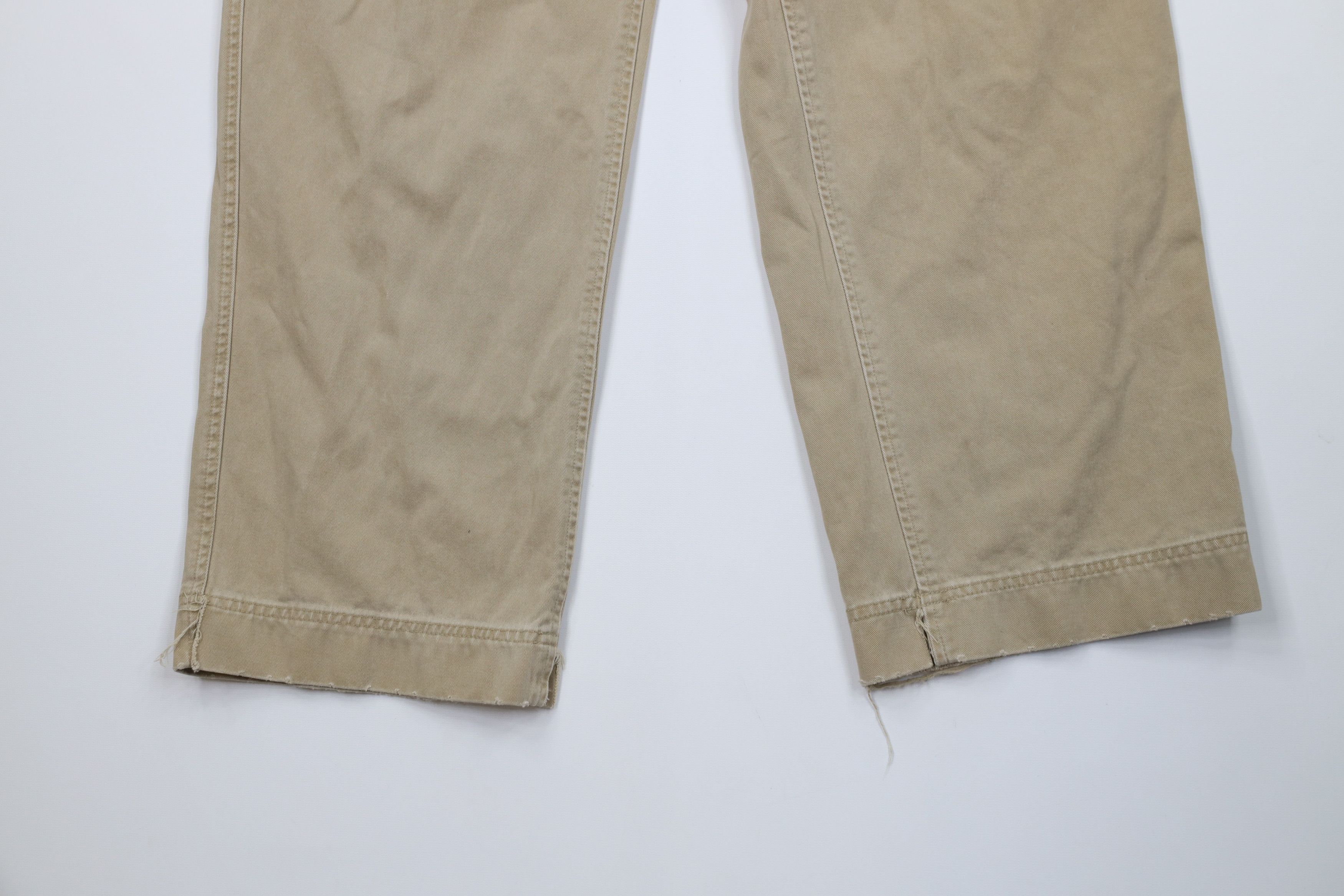 Abercrombie & Fitch Vintage 90s Y2K Abercrombie & Fitch Wide Leg Surplus Pants Size US 32 / EU 48 - 4 Thumbnail