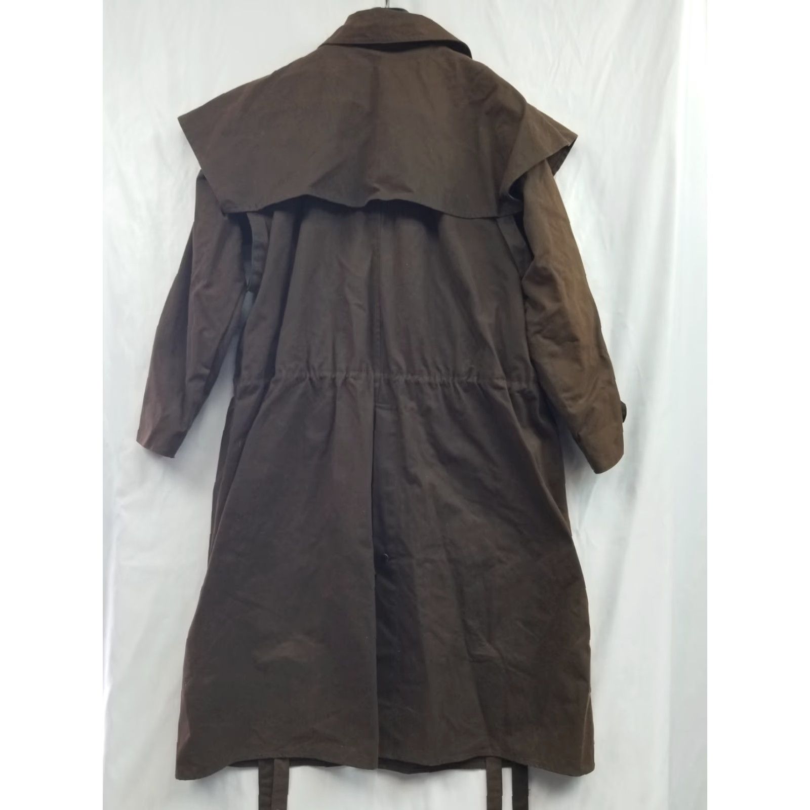 Vintage VINTAGE AUSTRALIAN BUSHWARE Stockman Wax Brown Mens L Coat Long Waxed Canvas Winter Size L / US 10 / IT 46 - 2 Thumbnail