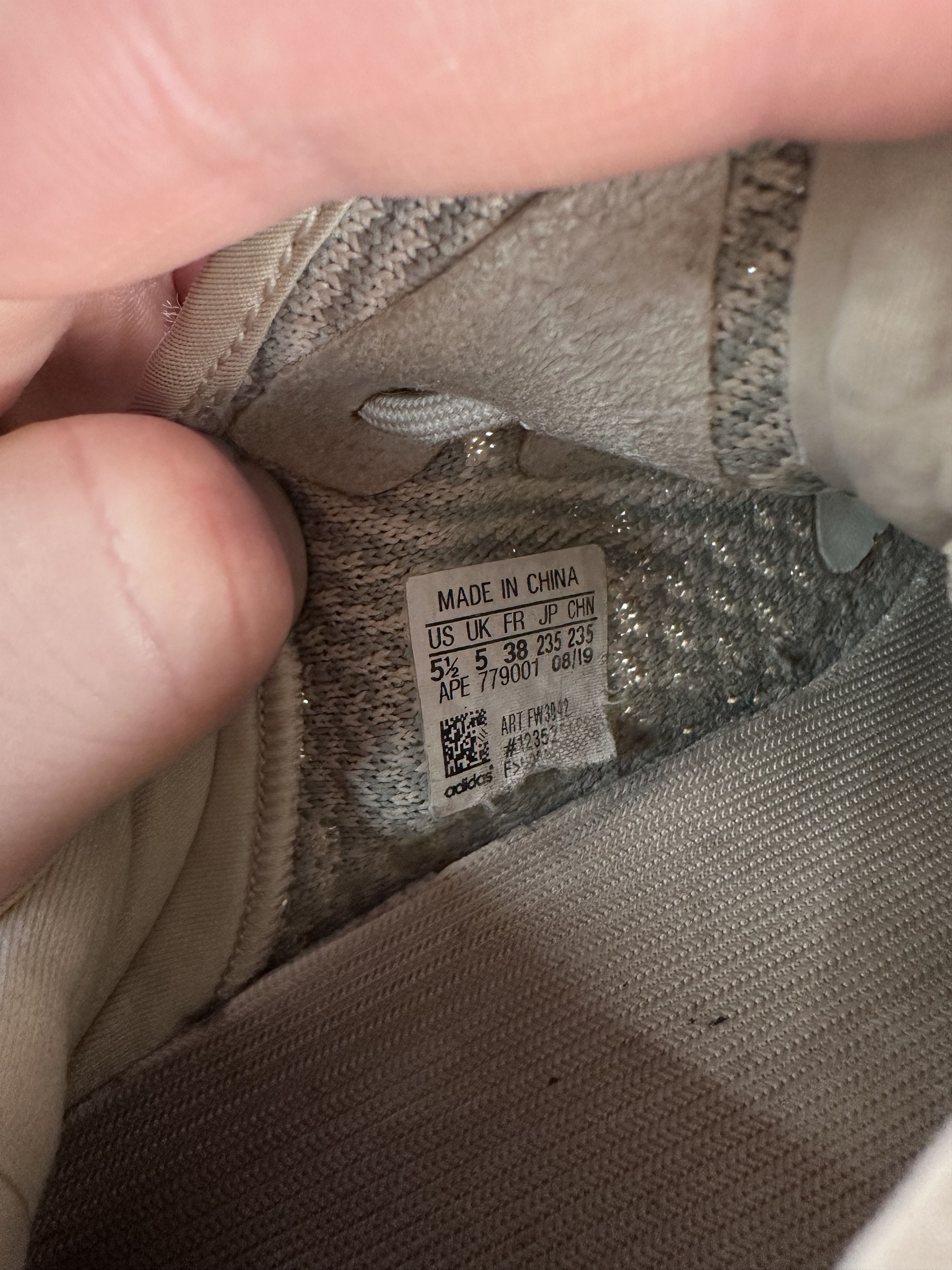 Adidas Adidas Yeezy Boost 350 V2 FW3042 Non-Reflective Size US 5,5 Size US 5.5 / EU 38 - 11 Thumbnail