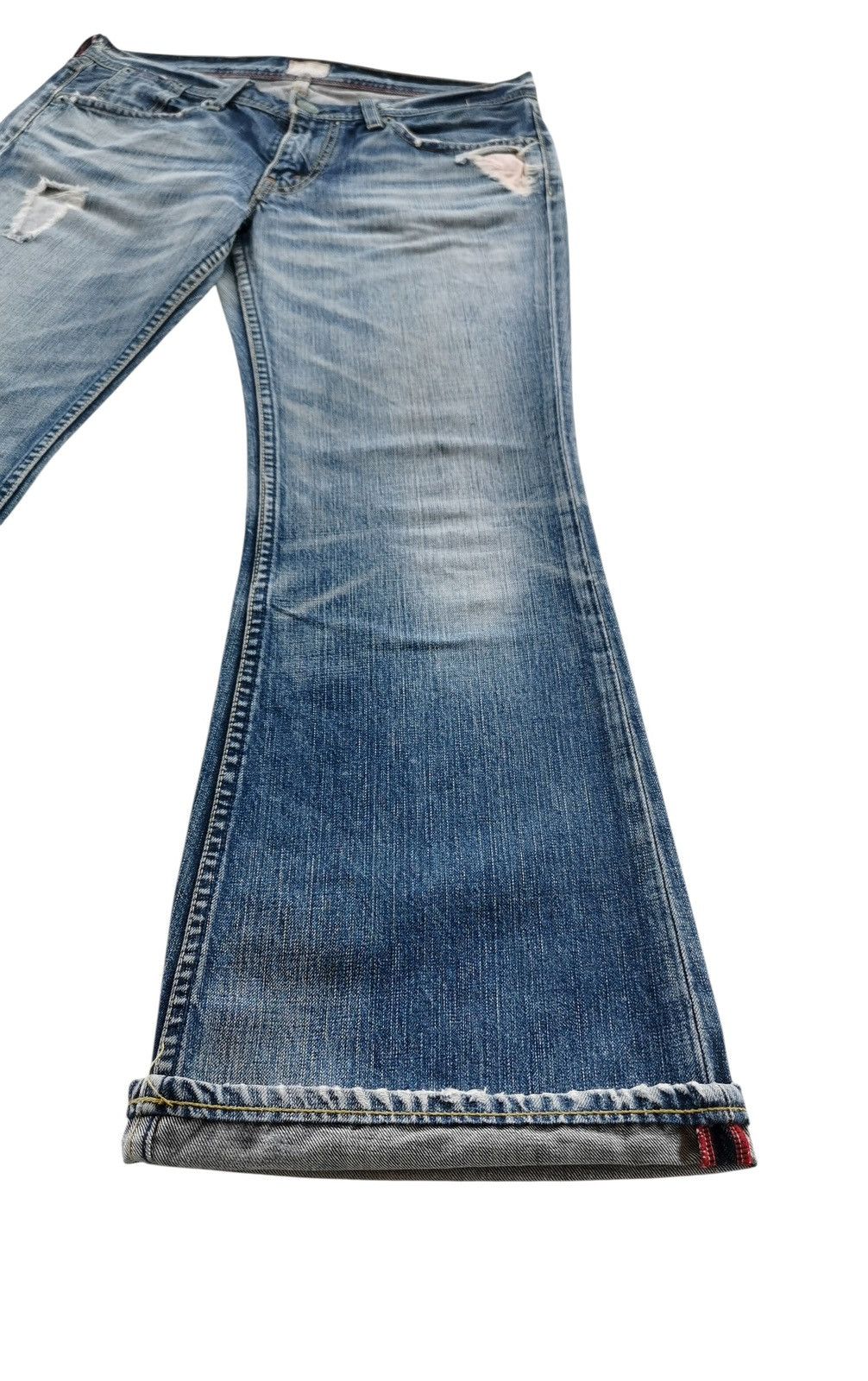 Levi's Womens Vintage Levis Redloop Flare Jeans Style Vibes LGB Size 32" / US 10 / IT 46 - 3 Thumbnail