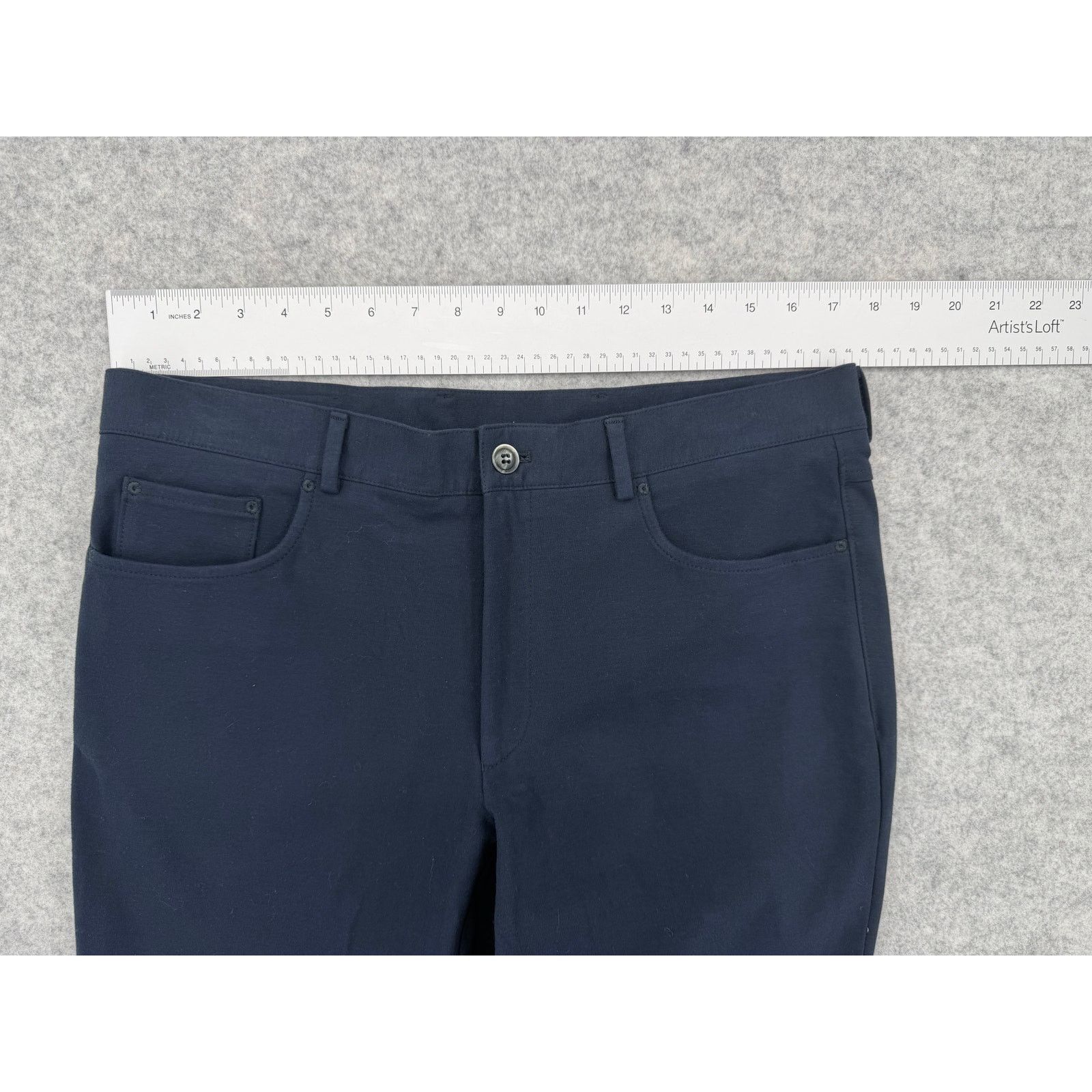 Samuelsohn NWOT Samuelsohn Elite Tech Navy Blue 5-Pocket Pants Men's 35 Size US 35 - 10 Thumbnail