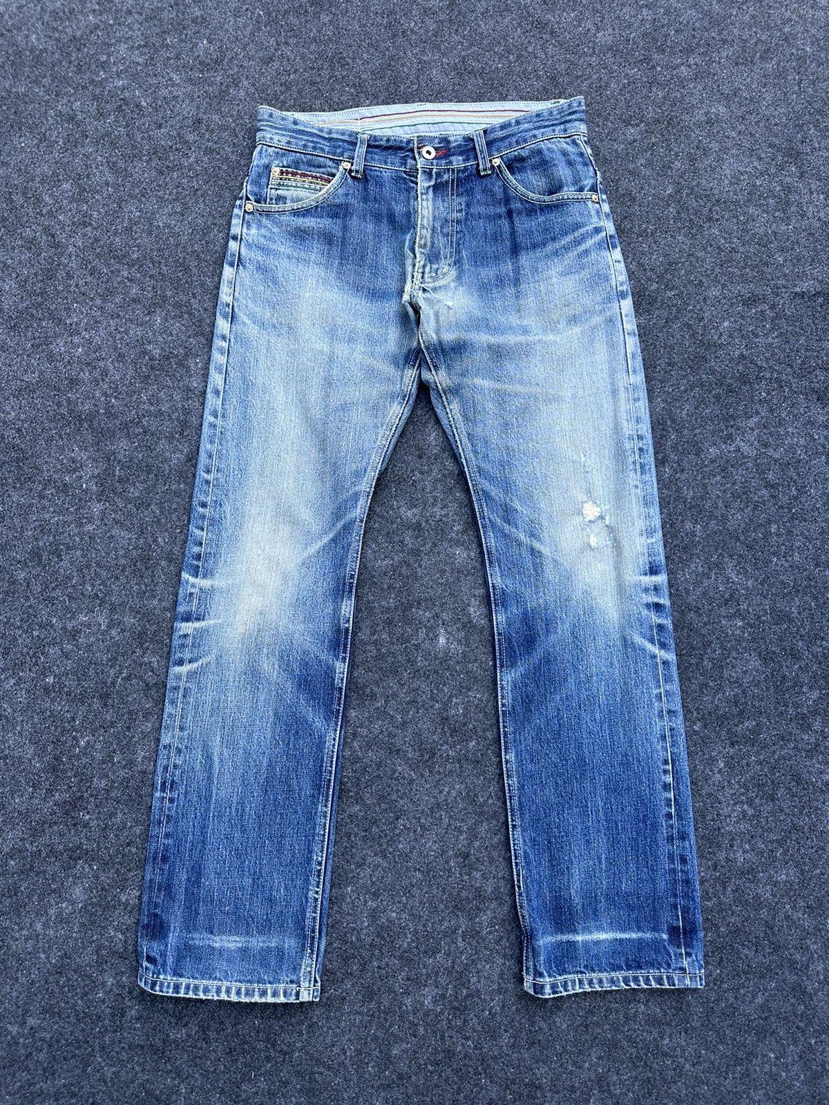 Beauty Beast × Designer × Vintage Vintage arrnold palmer selvedge faded washed denim D46 Size US 30 / EU 46 - 1 Thumbnail