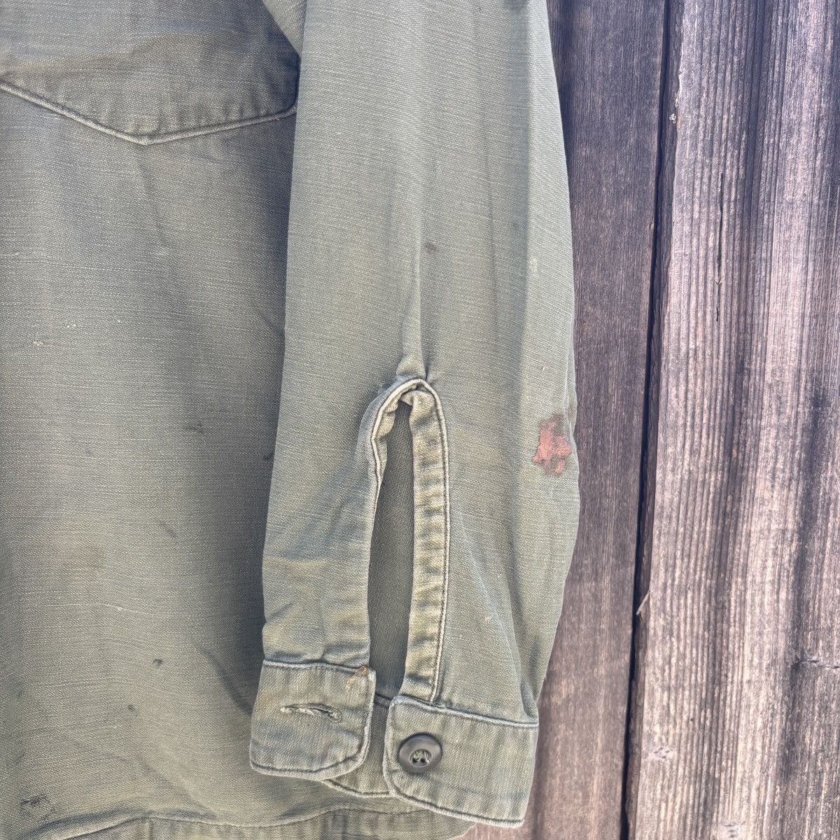 Vintage Vintage 60s Military Overshirt Size US M / EU 48-50 / 2 - 4 Thumbnail