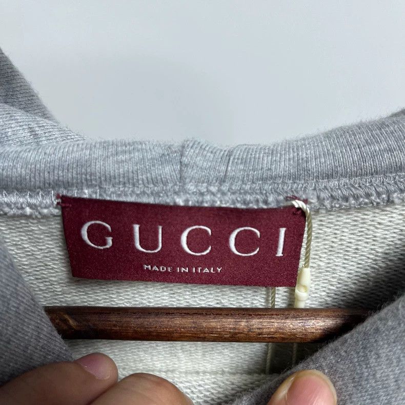 Gucci Gucci New printed logo hoodie 2503-Nextarrow Size US S / EU 44-46 / 1 - 3 Thumbnail