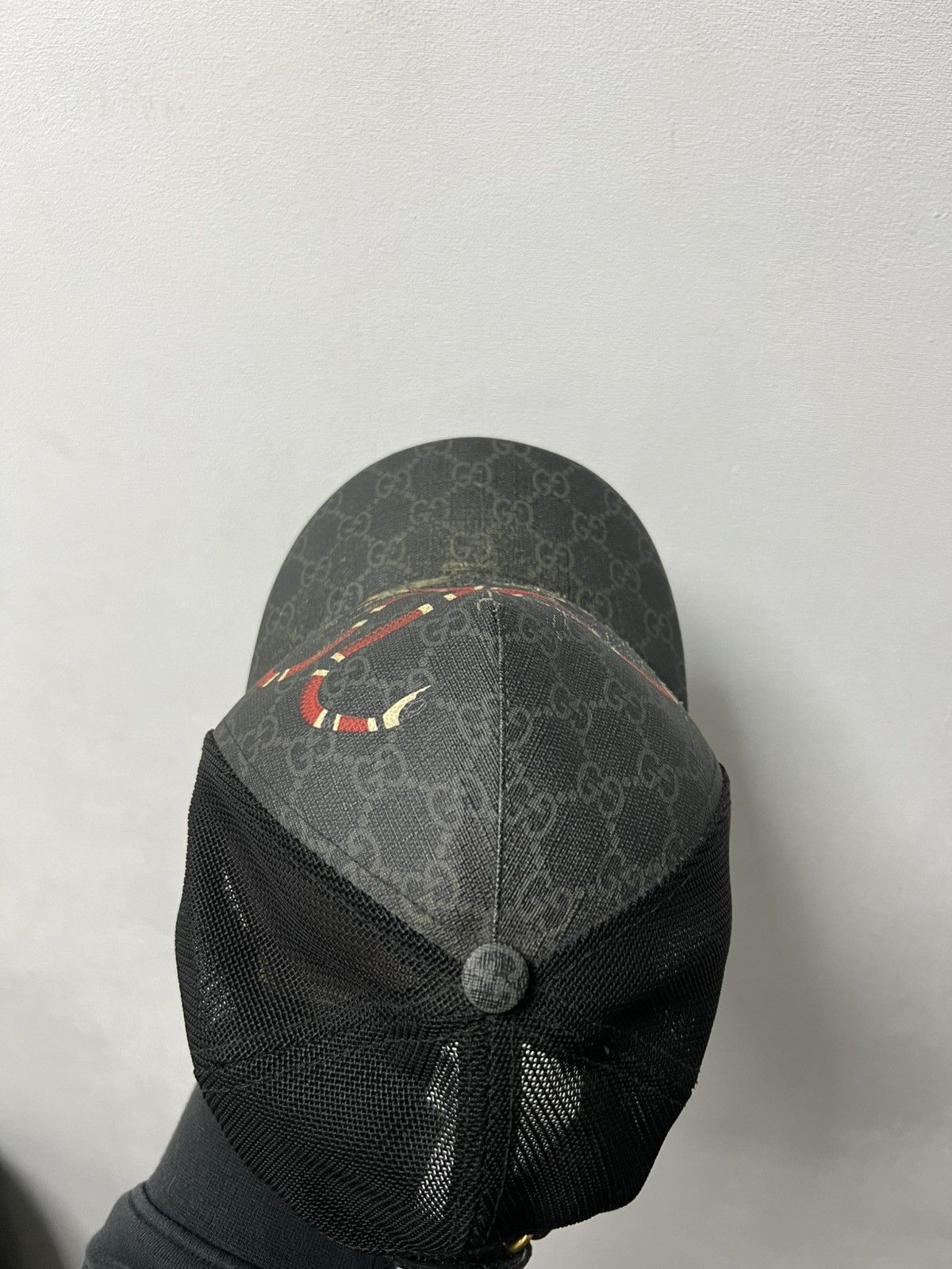 Gucci GUCCI MONOGRAM GG SNAKE CAP Size ONE SIZE - 4 Thumbnail
