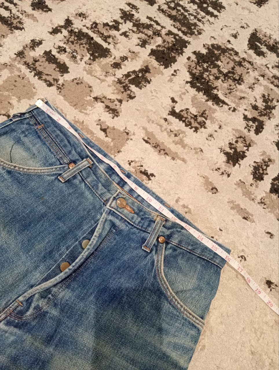 Wrangler VTG WRANGLER BLUE BELL BUTTON FLY WESTERN CUT JEANS Size US 32 / EU 48 - 15 Thumbnail