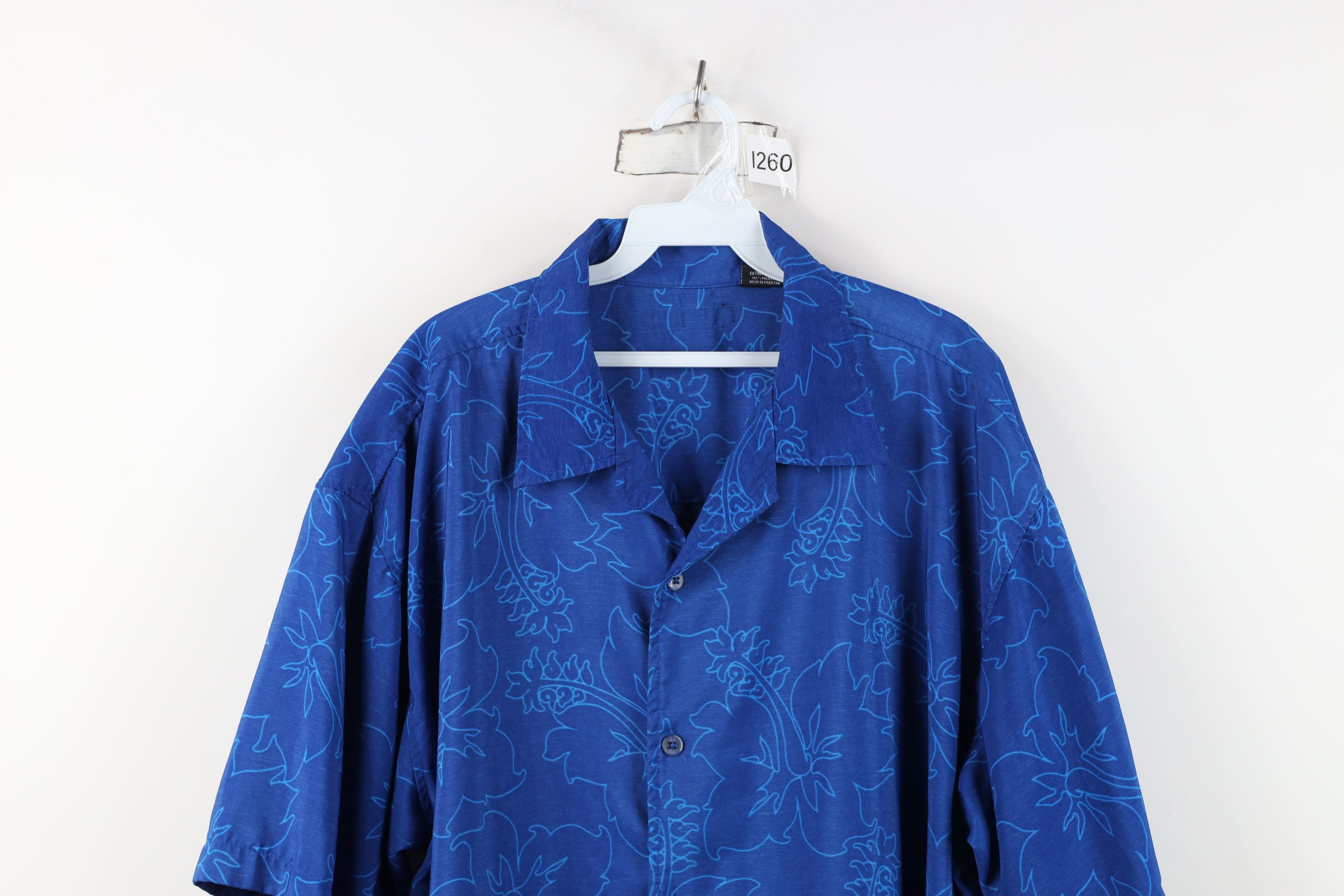 Vintage Vintage 90s Y2K Streetwear Fire Flames Hawaiian Button Shirt Size US XL / EU 56 / 4 - 2 Thumbnail