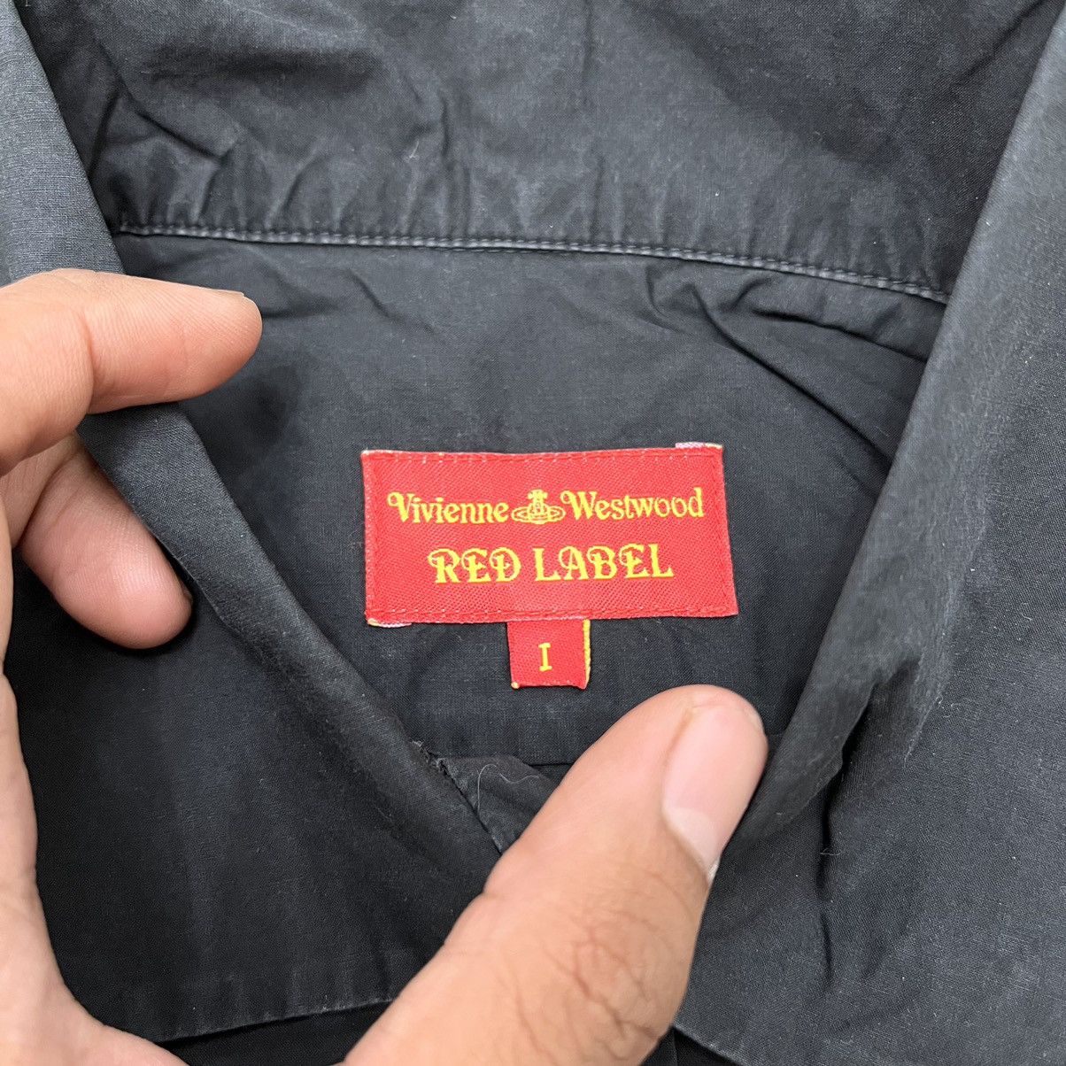 Vivienne Westwood Vivienne Westwood Red Label Small Logo Black Long Shirt Size US S / EU 44-46 / 1 - 4 Thumbnail
