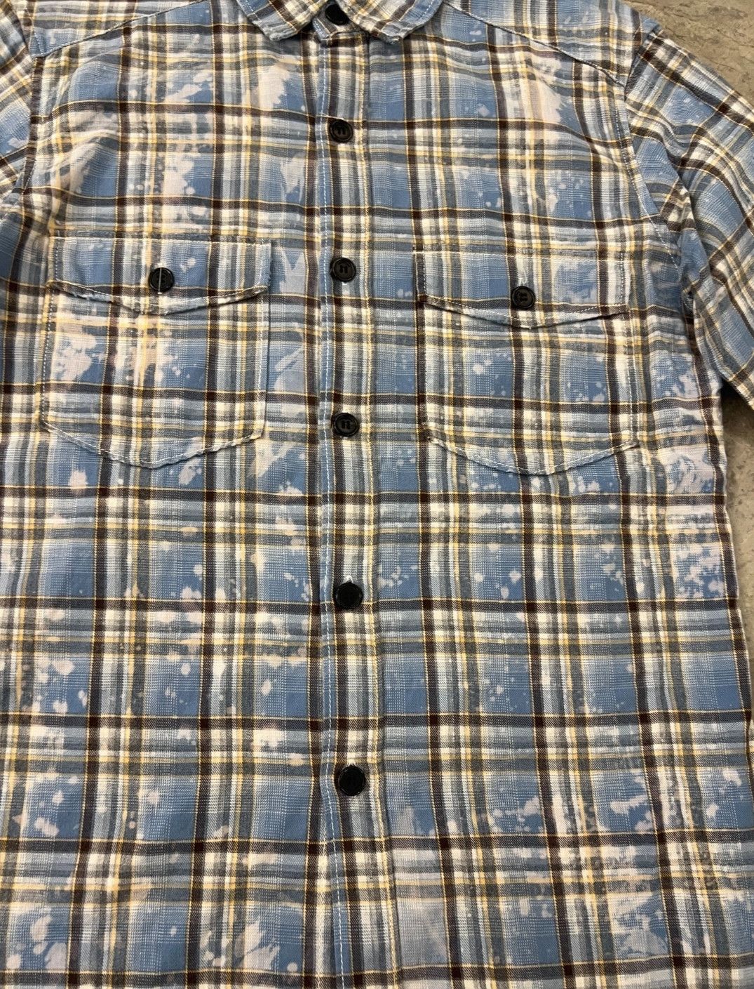 Saint Laurent Paris Saint Laurent Paris by Hedi 16SS Runway Distressed Shirt-25 Size US S / EU 44-46 / 1 - 6 Thumbnail
