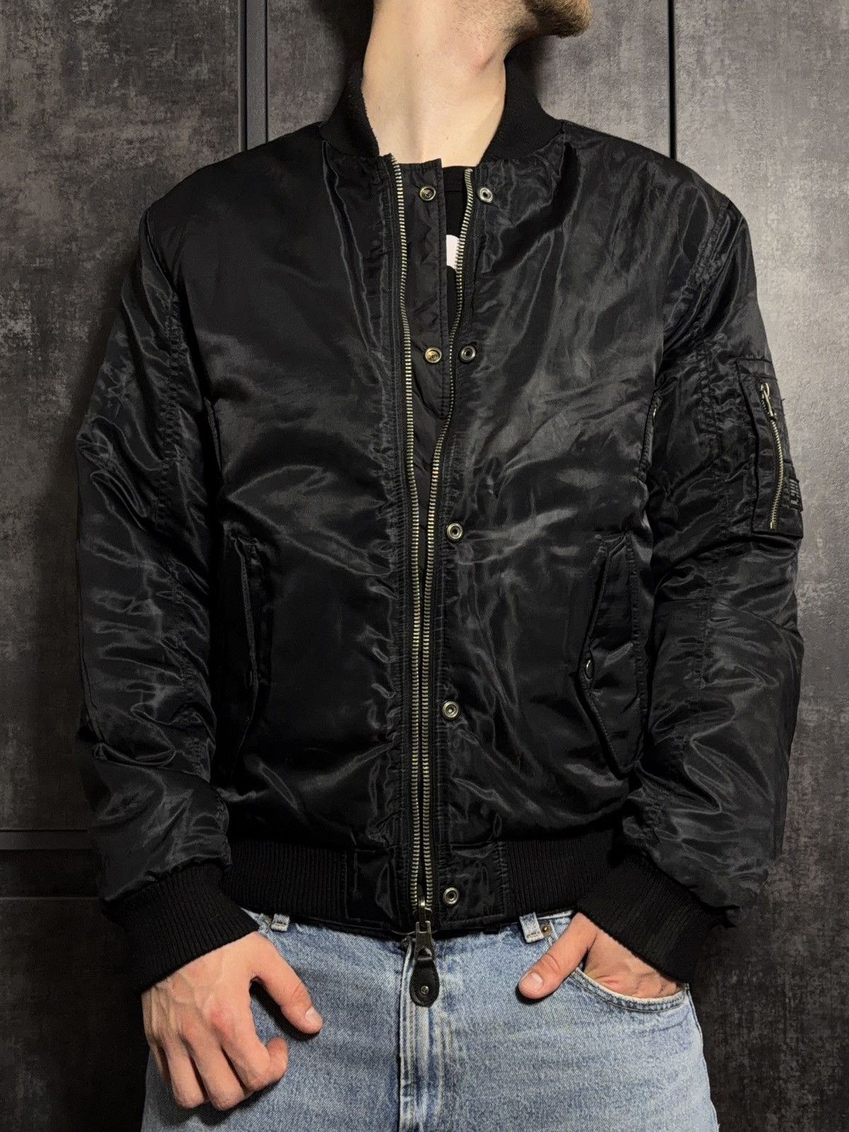Other Vintage Redskins Reversible Bomber Jacket Y3 RRL Ma1 Alpha Size US L / EU 52-54 / 3 - 3 Thumbnail