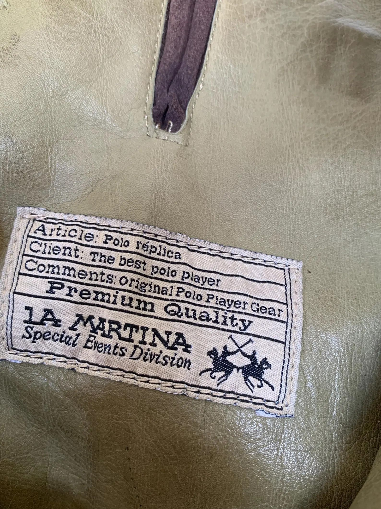 La Martina La Martina Brown Suede Polo Boots — Leather Heel & Graphic Size US 11 / EU 44 - 5 Thumbnail