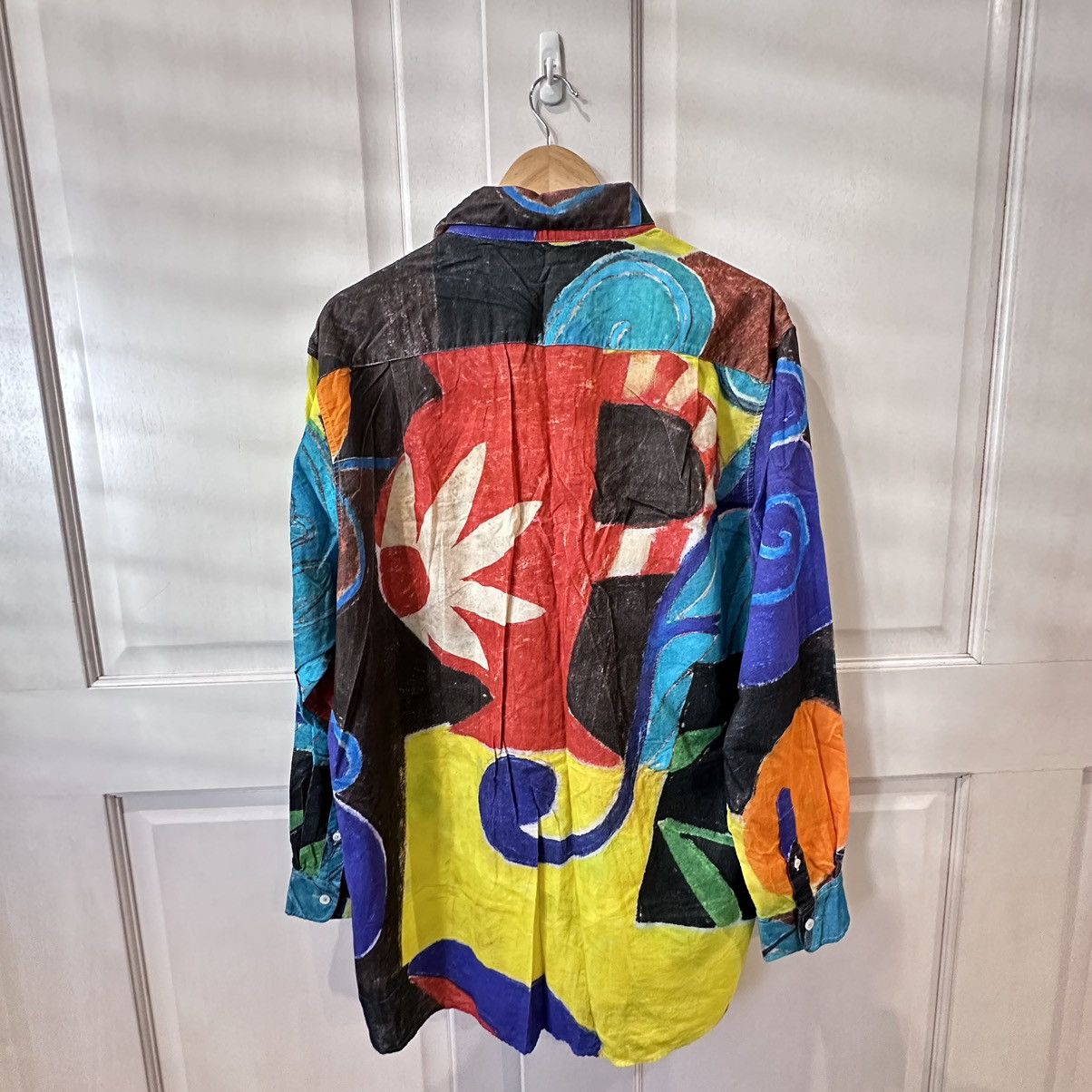 Jacquemus Jacquemus Felix Abstract Print Shirt Size US M / EU 48-50 / 2 - 5 Thumbnail