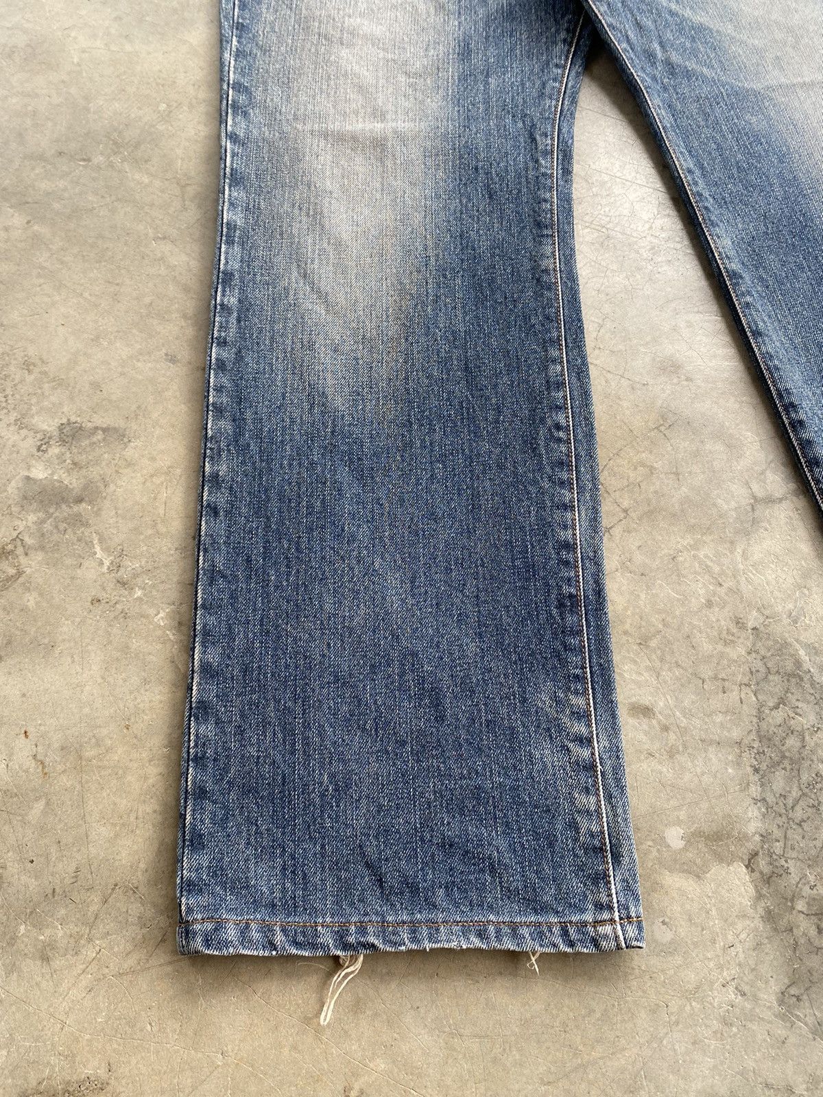Big John Baggy Jeans Vintage Big John Mud Rusty Distressed Jeans 231 Size US 32 / EU 48 - 2 Thumbnail