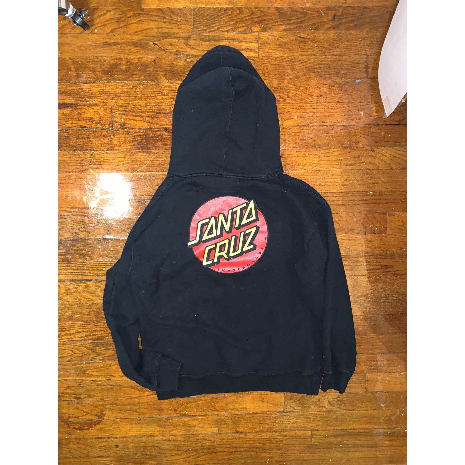 Santa Cruz Skateboards Santa Cruz Skateboards Hoodie Black Red Logo Medium Size US M / EU 48-50 / 2 - 6 Thumbnail