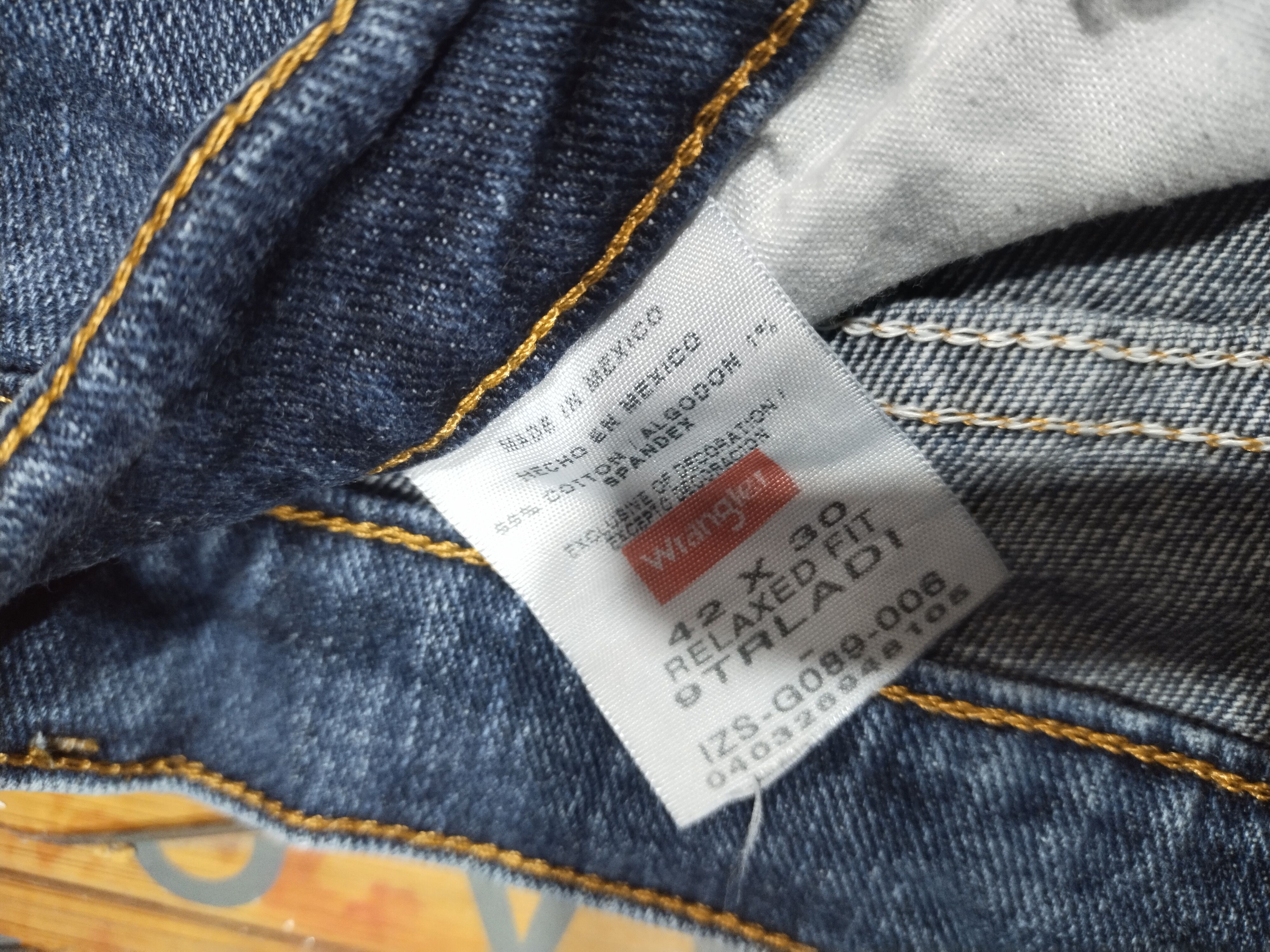 Vintage × Wrangler Jeans Wrangler Sz 42" Size US 42 / EU 58 - 13 Thumbnail