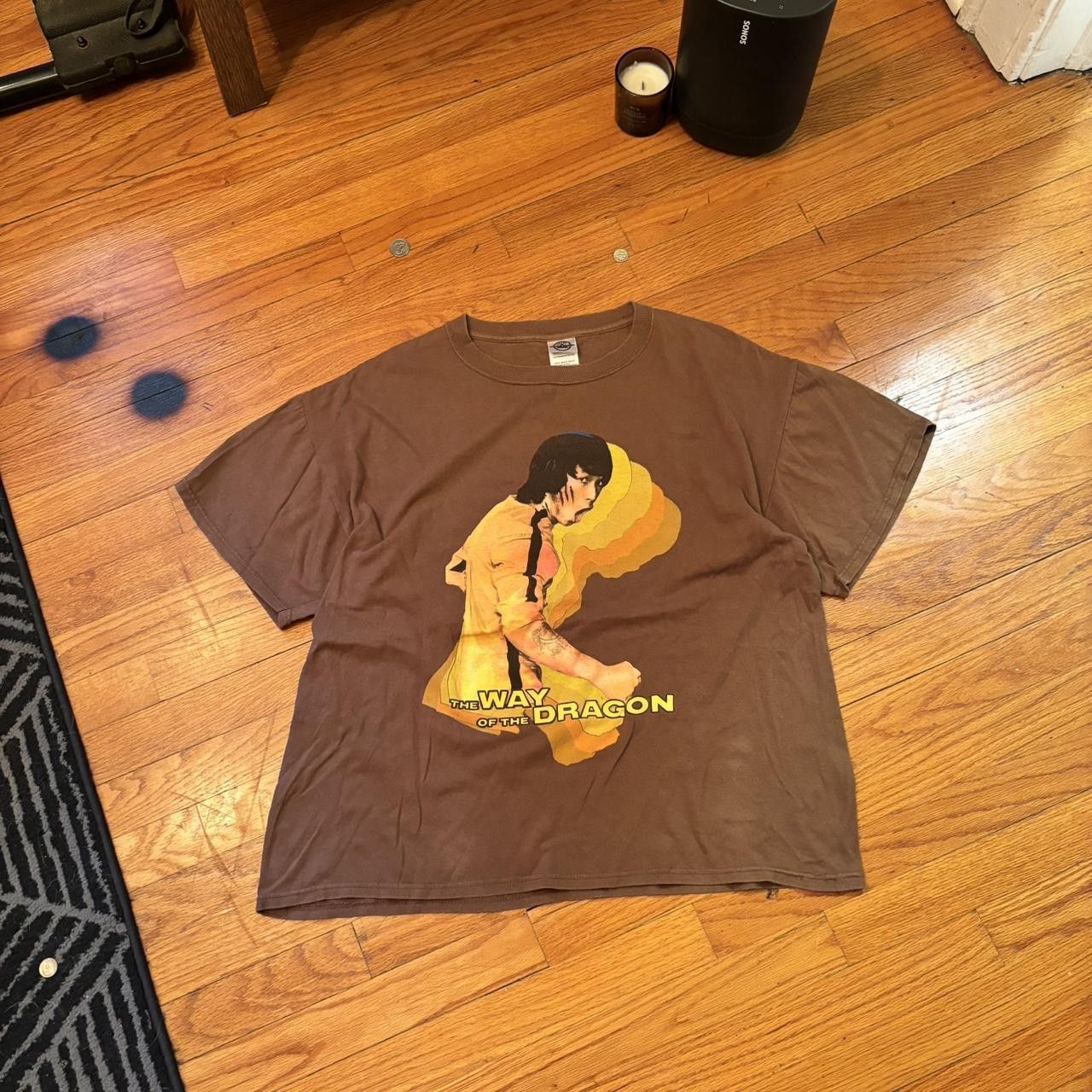 Delta vintage bruce lee “way of the dragon” grail brown shirt Size US L / EU 52-54 / 3 - 1 Thumbnail