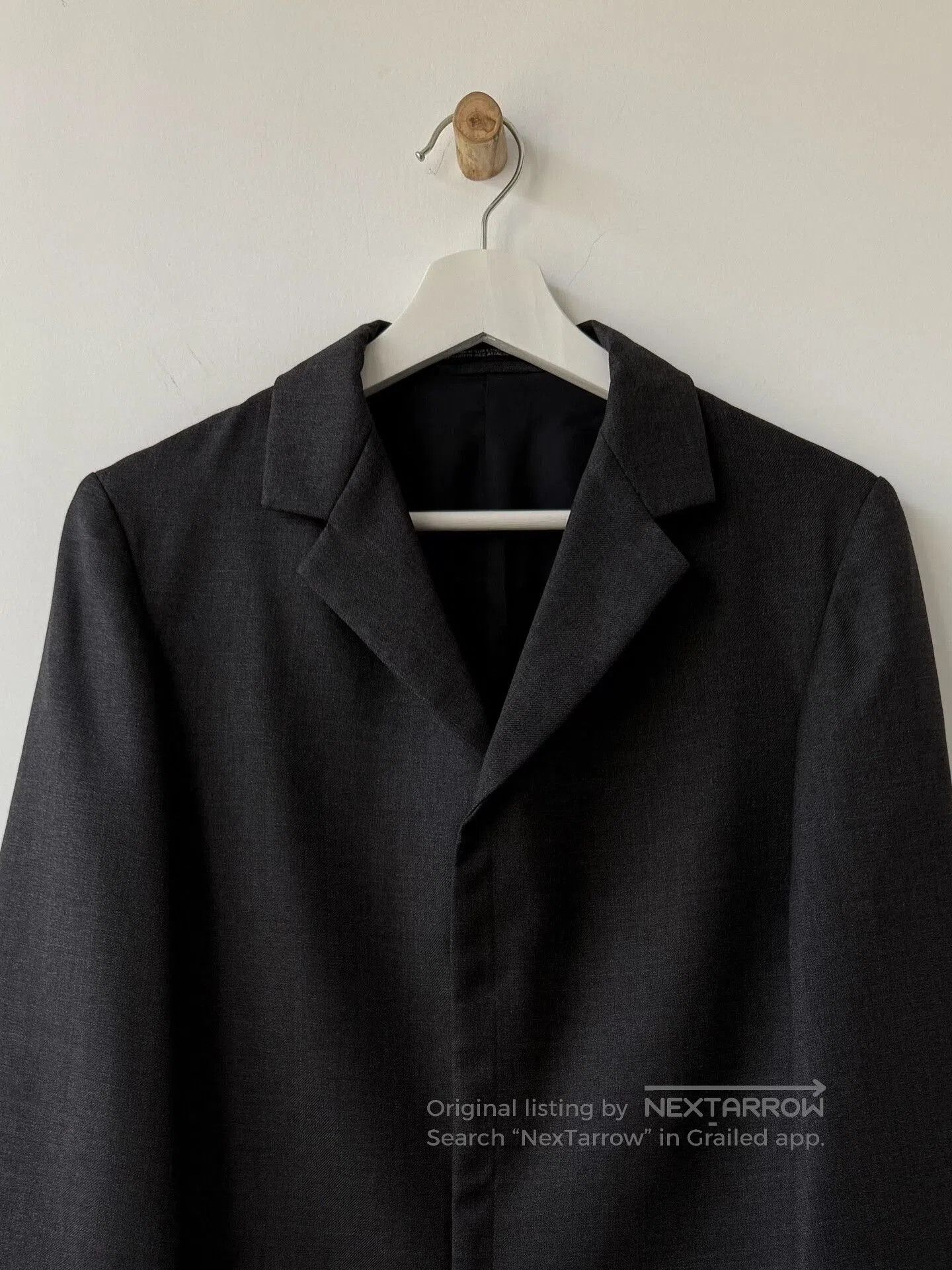 Y's Yohji Yamamoto Y's Minimalist Wool Blazer. Size US M / EU 48-50 / 2 - 2 Thumbnail