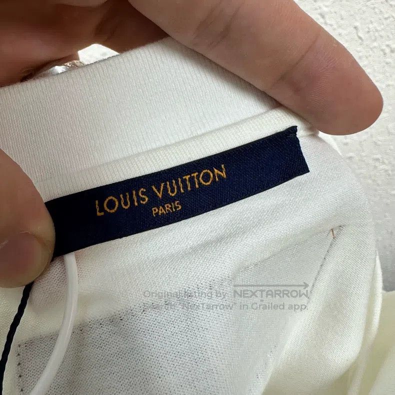 Louis Vuitton Louis Vuitton Crayon scribbling presbyopic LOGO short slee Size US L / EU 52-54 / 3 - 3 Thumbnail