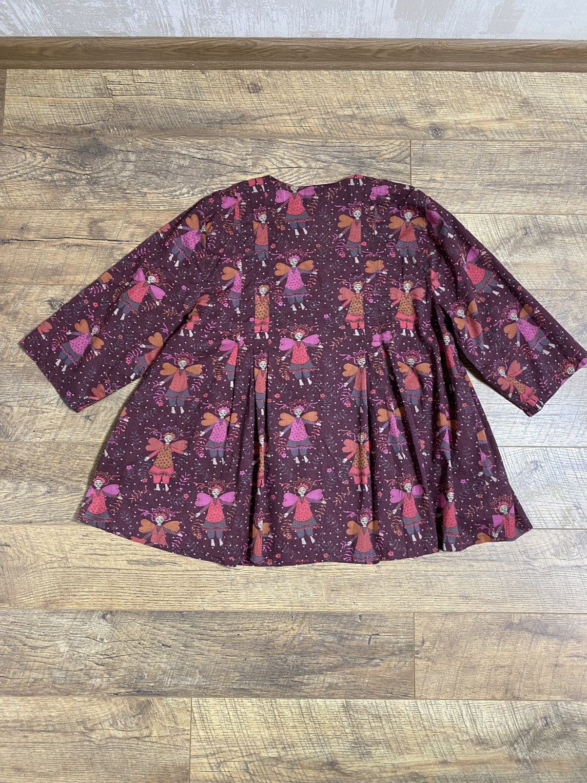 Gudrun Sjoden Gudrun Sjoden Rare Angel Fairy Print Cotton Swing Tunic XL Size XL / US 12-14 / IT 48-50 - 8 Thumbnail