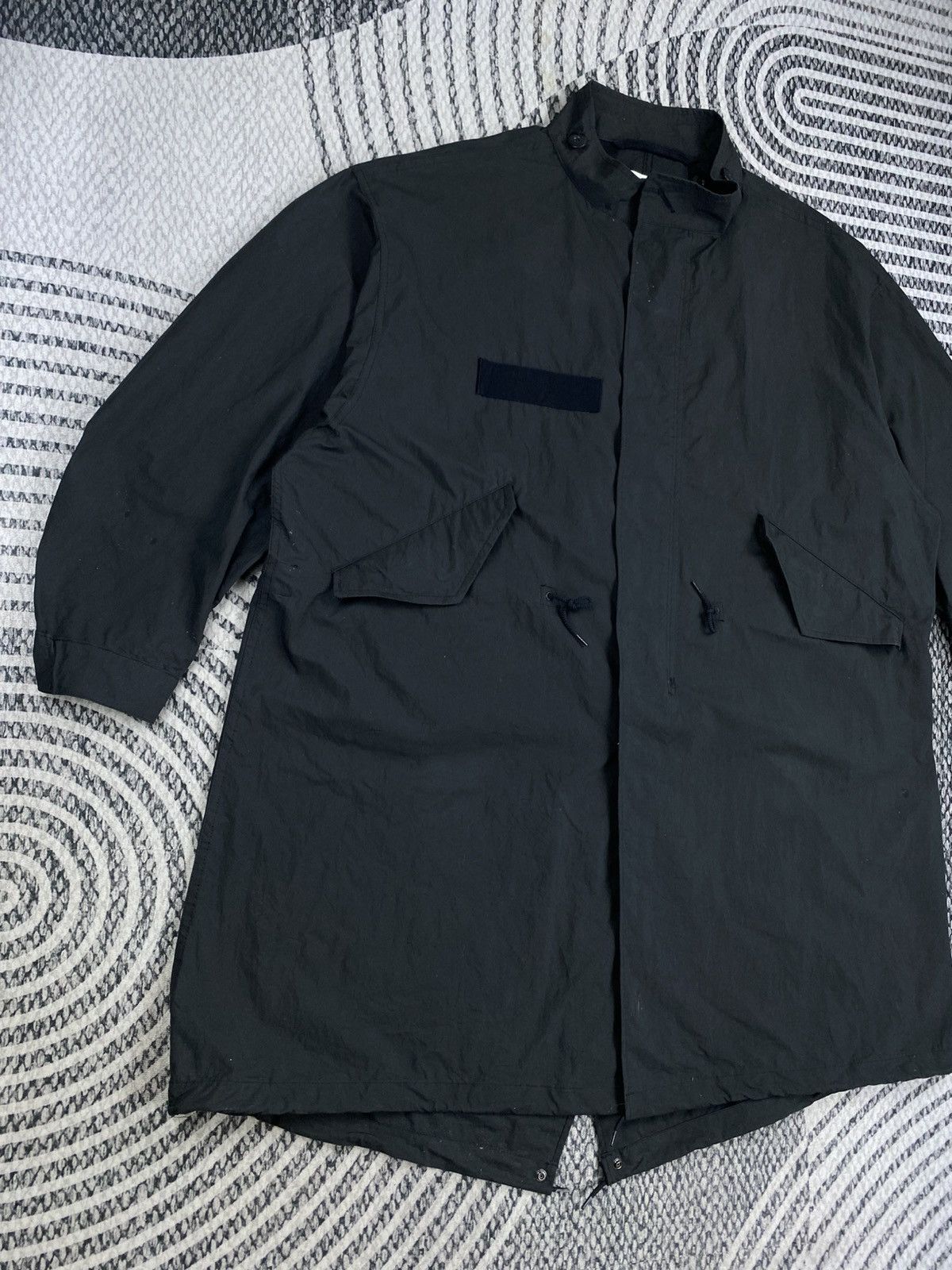 Daytona Vintage Extreme Cold Fishtail Washed Black Parka Size US XXL / EU 58 / 5 - 3 Thumbnail