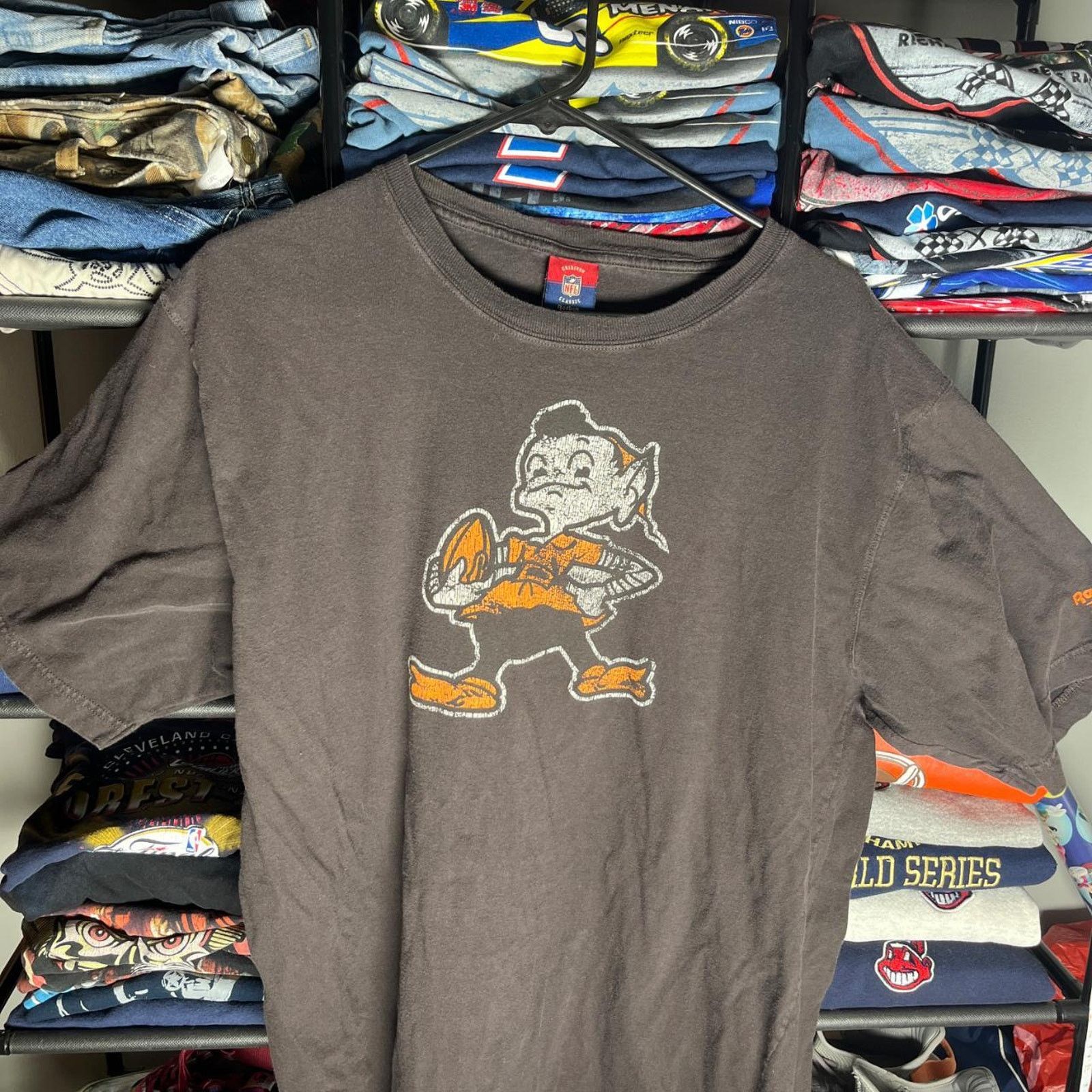 NFL Vintage y2k cleveland browns nfl shirt Size US L / EU 52-54 / 3 - 1 Thumbnail