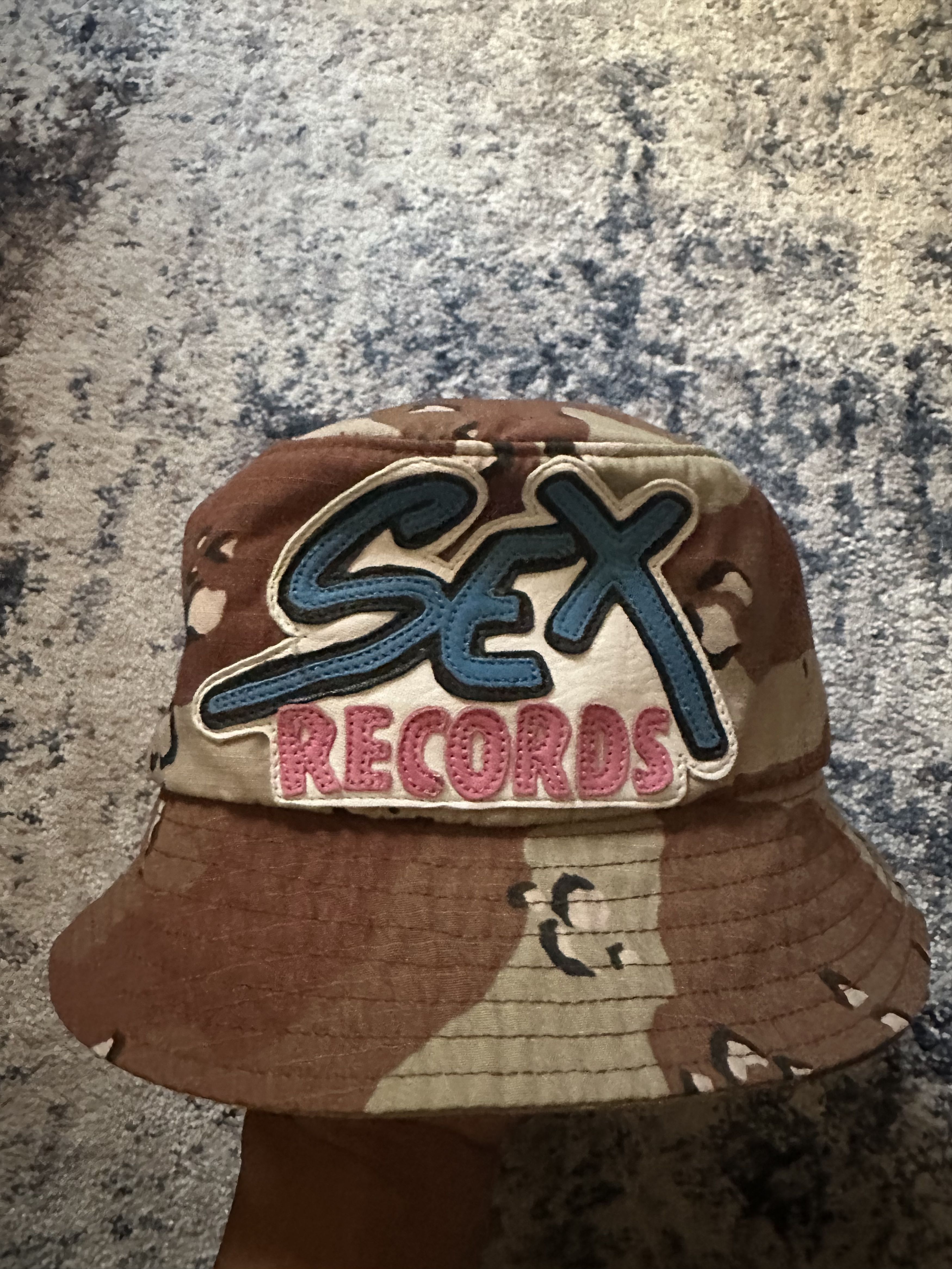 Chrome Hearts Chrome Hearts Matty Boy Camo Sex Records Bucket Hat Size ONE SIZE - 2 Thumbnail