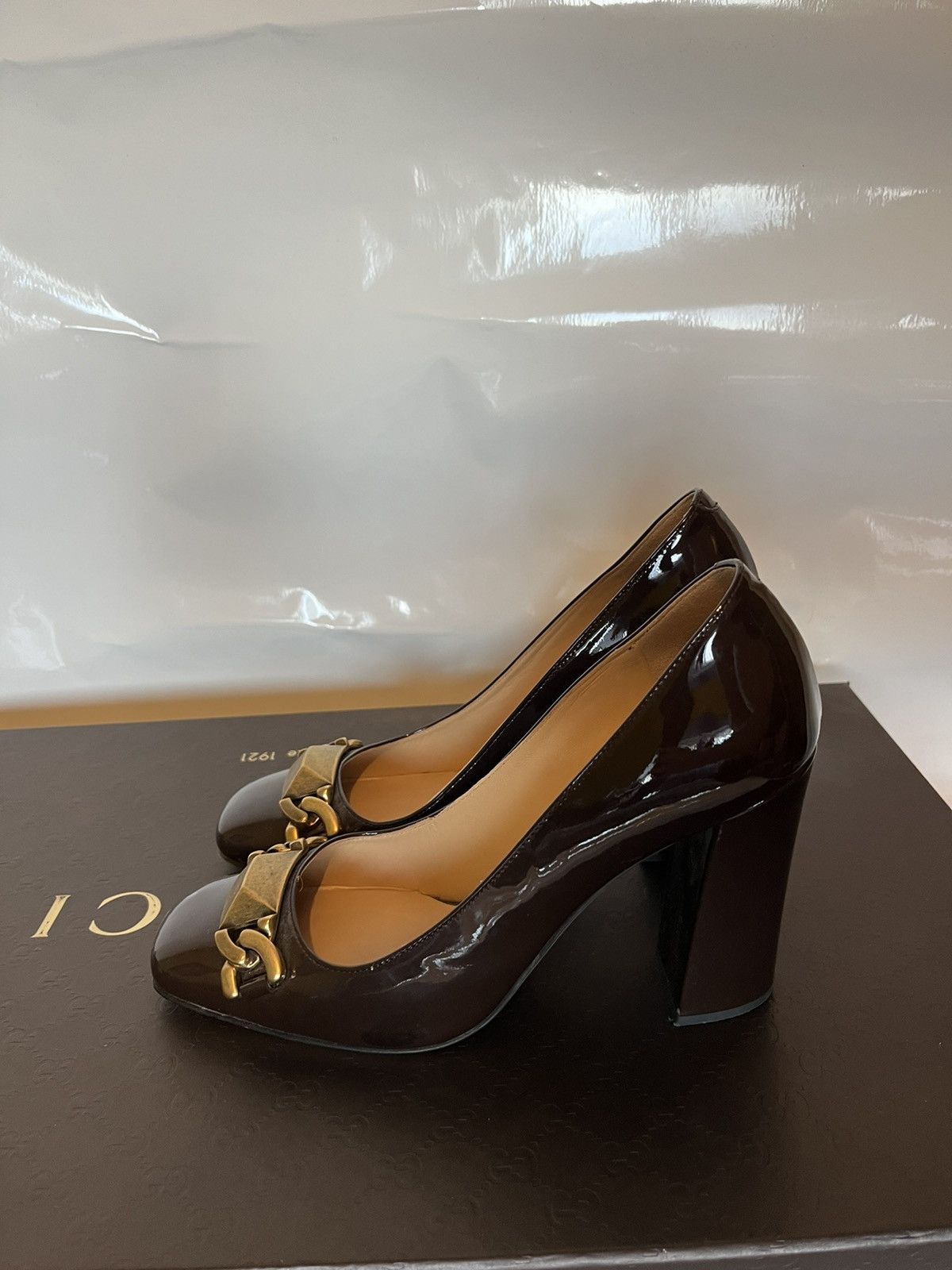 Max Mara Max Mara atelier patent leather heels Size US 9 / IT 39 - 2 Thumbnail