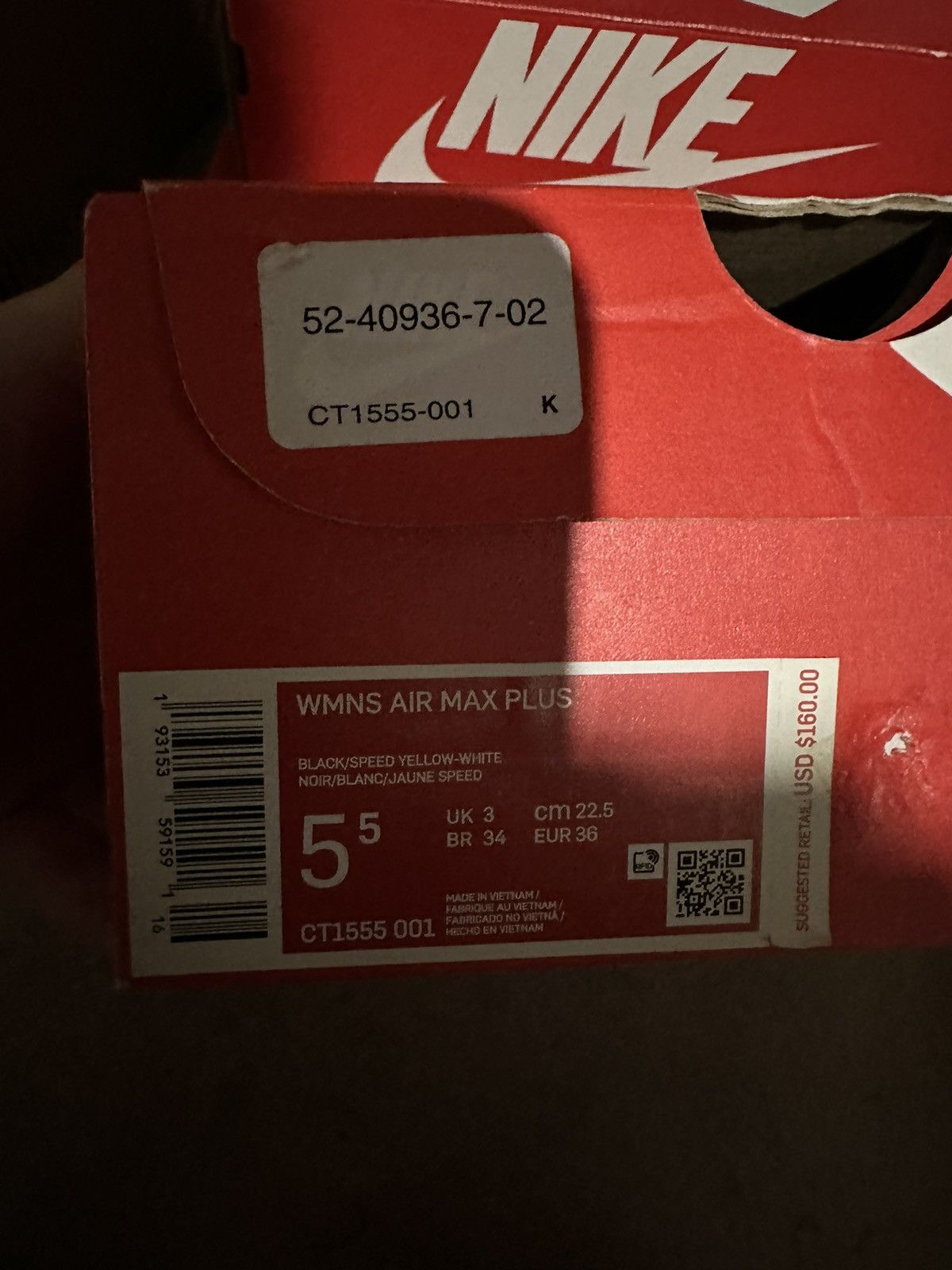 air max plus size 15