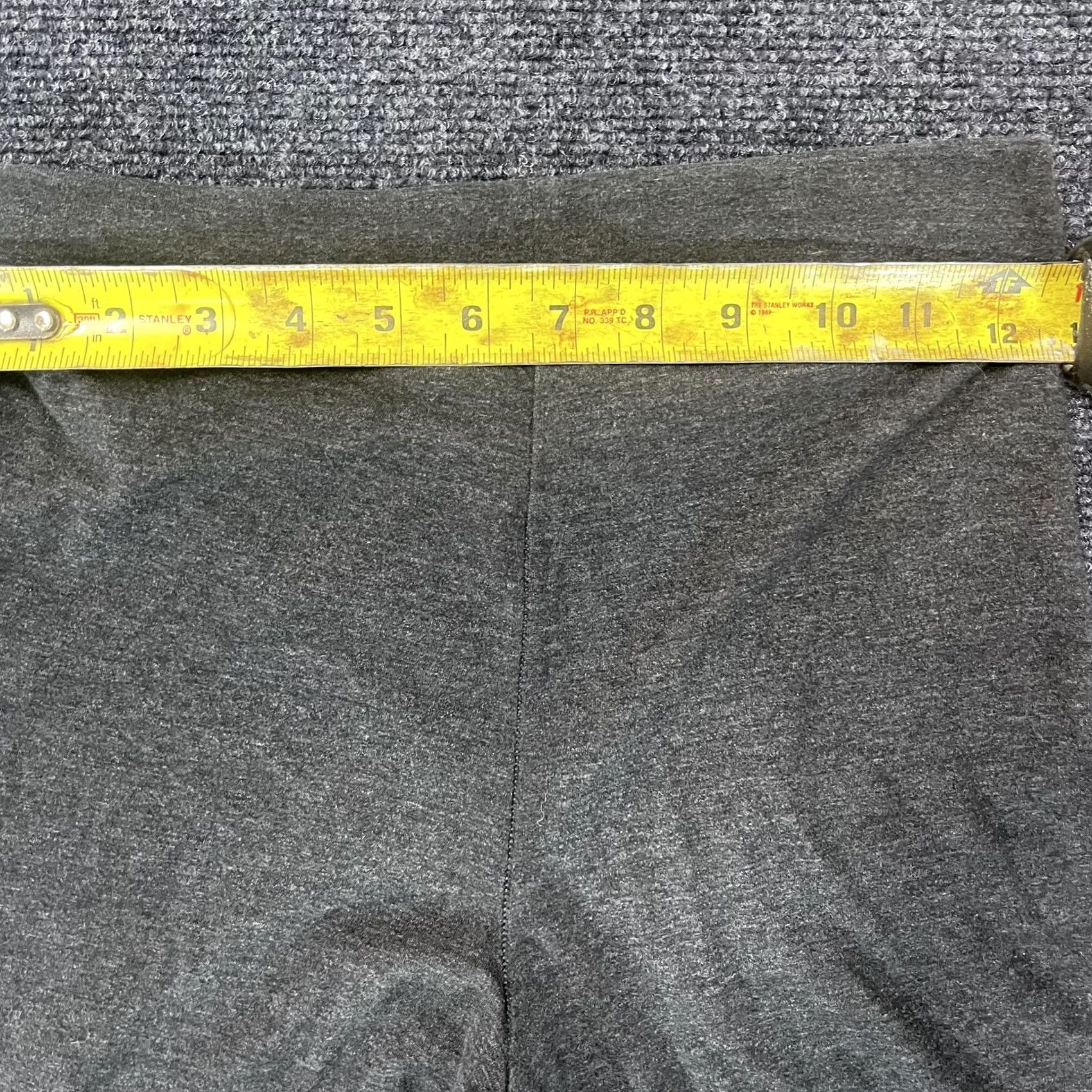Pinko PINK Victoria's Secret Leggings Womens Small Gray Stretch Yoga Pants Athletic Size 28" / US 6 / IT 42 - 6 Thumbnail