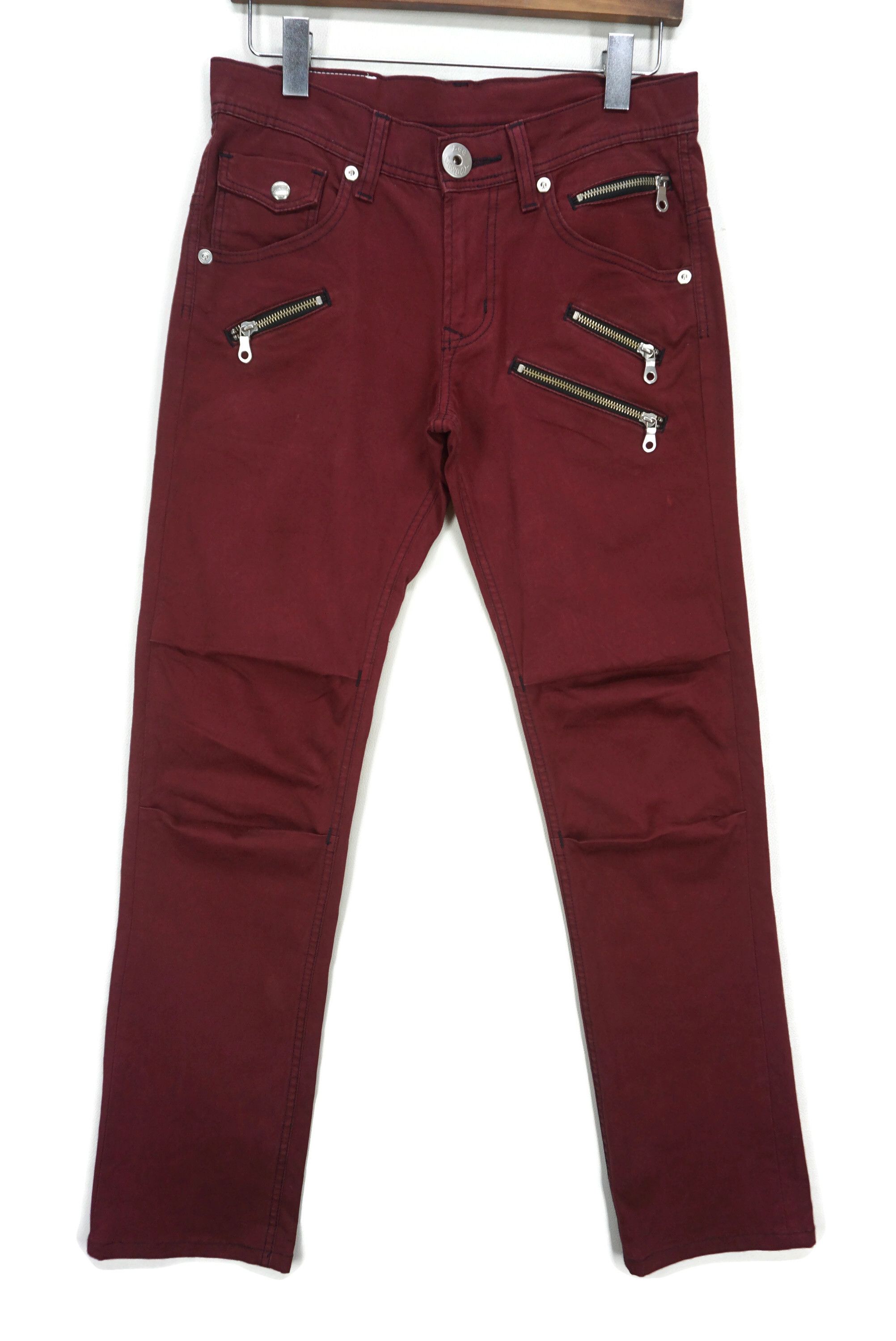 Lee Cowboy Pants fit W30xL31 Low-Rise Multi Zipper Bondage Pants Size US 28 / EU 44 - 1 Thumbnail