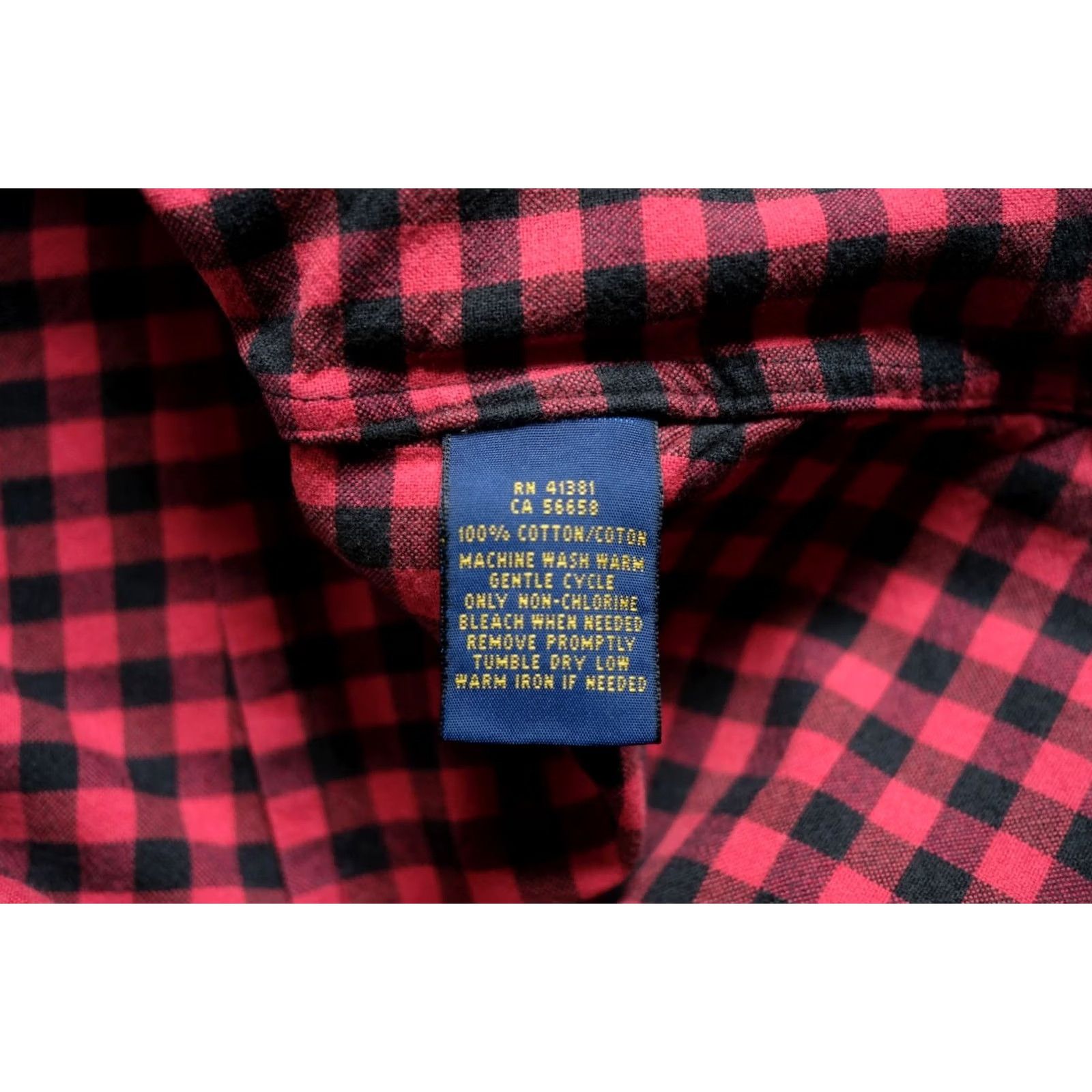 Ralph Lauren VINTAGE RALPH LAUREN Shirt WMN SZ L PLAID WESTERN PEARL SNAP RETRO Y2K RED BUFFALO Size L / US 10 / IT 46 - 6 Thumbnail