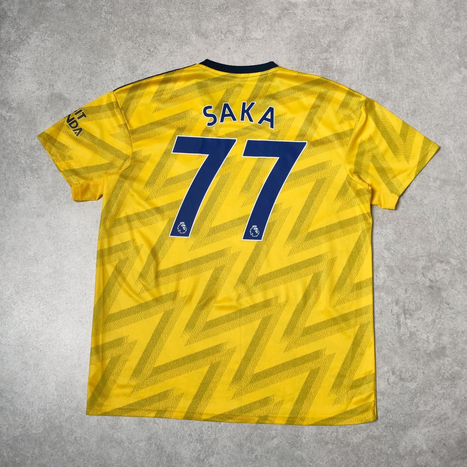 Adidas 2019/20 Arsenal Away Shirt Adidas Saka (XL) Size US XL / EU 56 / 4 - 1 Thumbnail