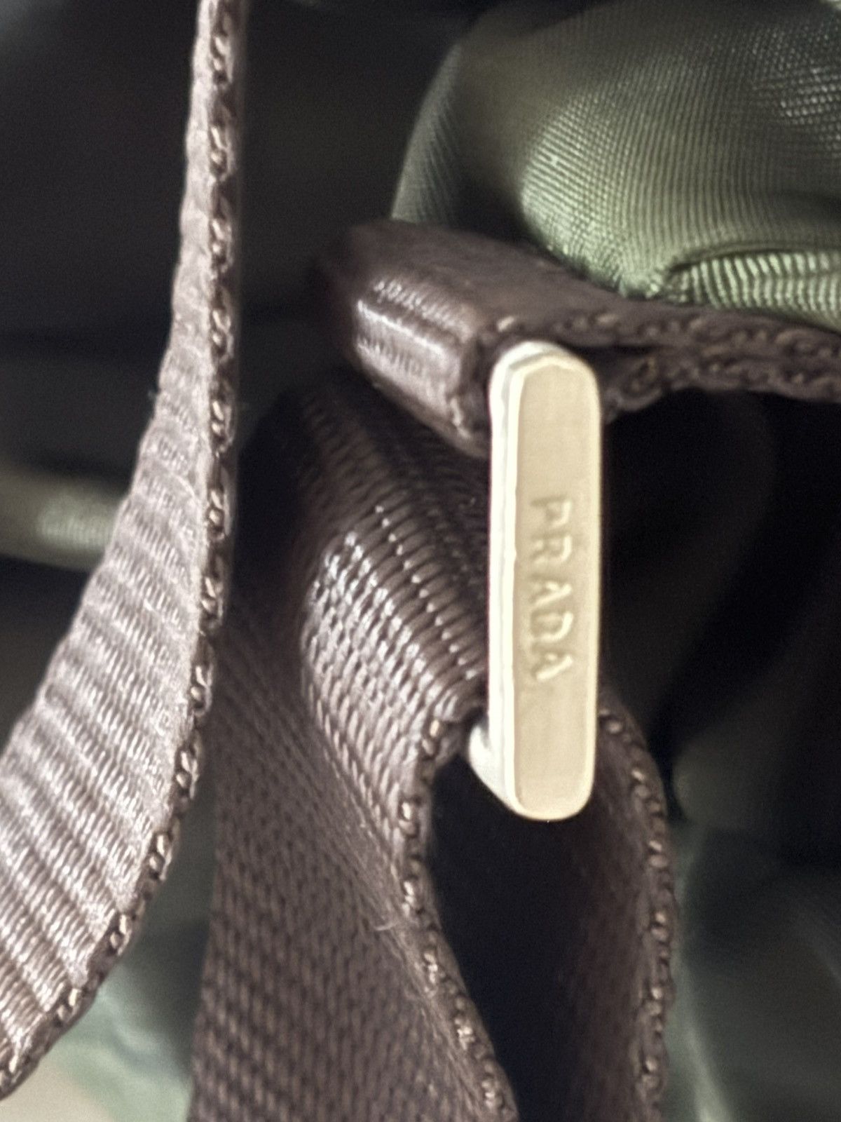 Prada PRADA Nylon Backpack Olive Green Bag Velo authentic Size ONE SIZE - 9 Thumbnail