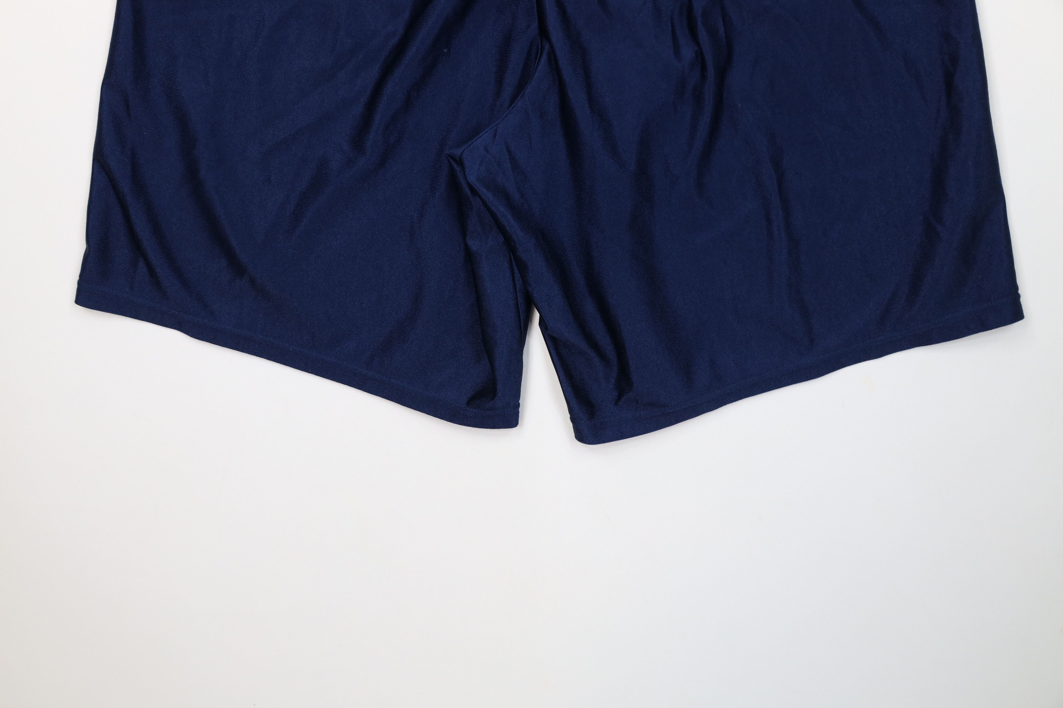 Nike Vintage 90s Nike Mini Swoosh Above Knee Shorts Blue USA Size US 34 / EU 50 - 11 Thumbnail