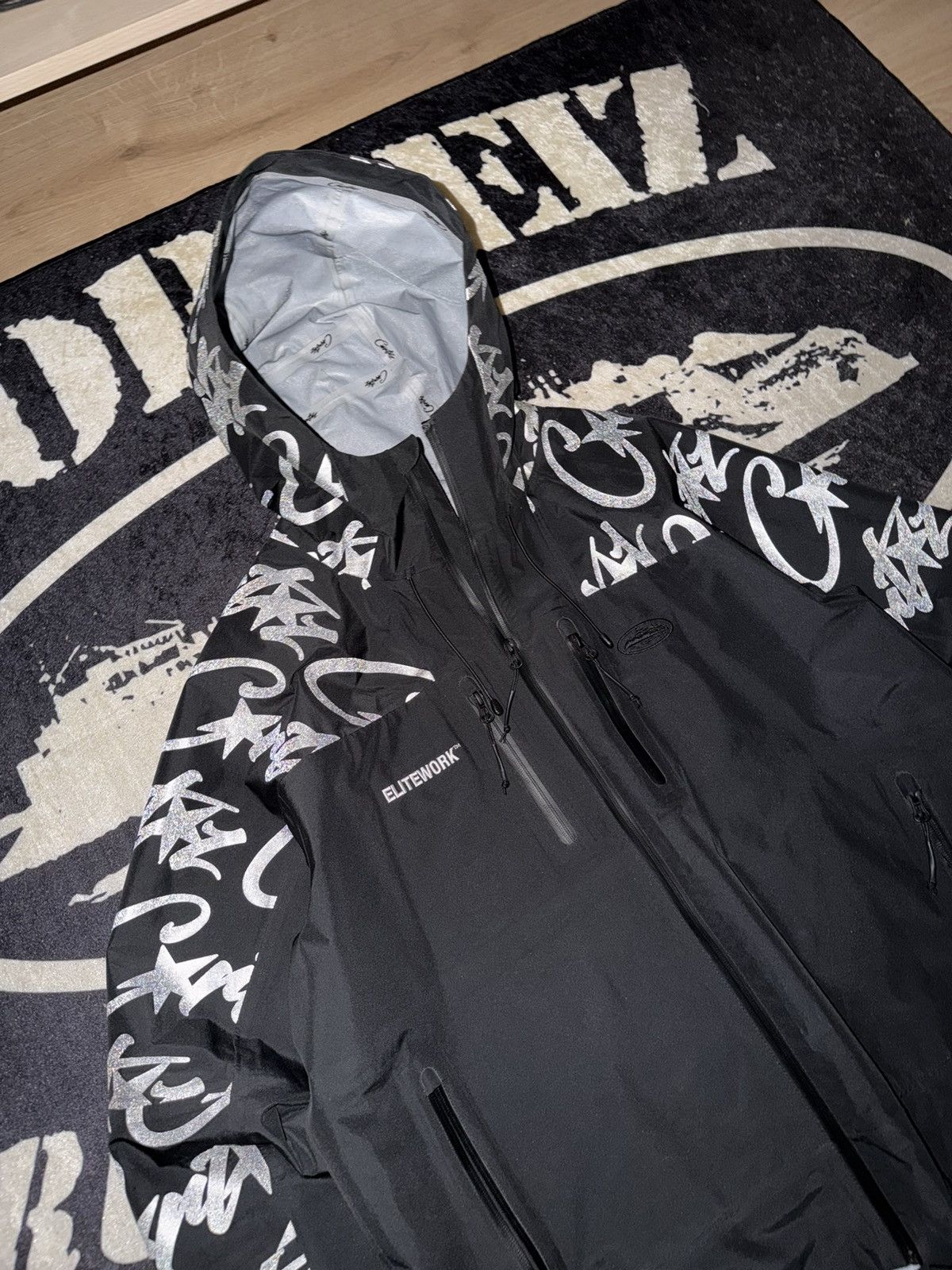 Corteiz Corteiz Elitework black jacket Size US M / EU 48-50 / 2 - 2 Thumbnail