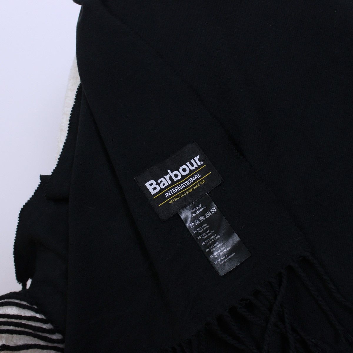 Barbour × Vintage Barbour International Wool Scarf Size ONE SIZE - 4 Thumbnail