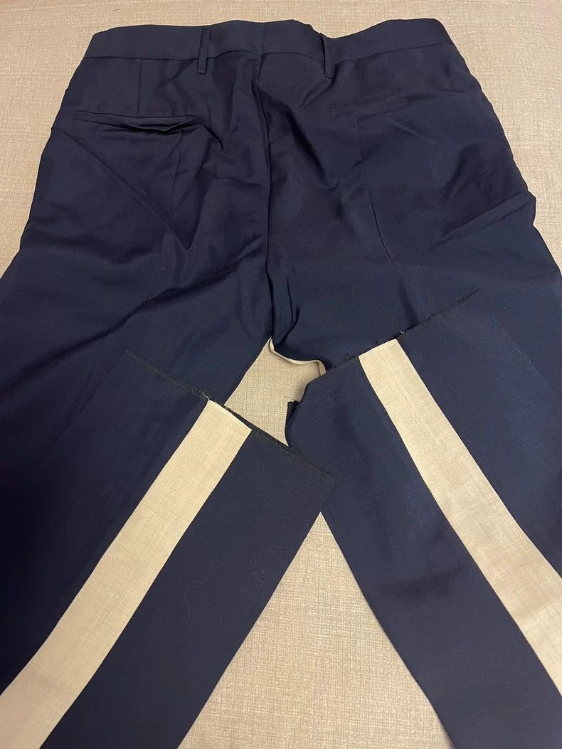 Prada Prada Men's Pants Blue and White Color Block -2505 Size US 44 / EU 60 - 2 Thumbnail