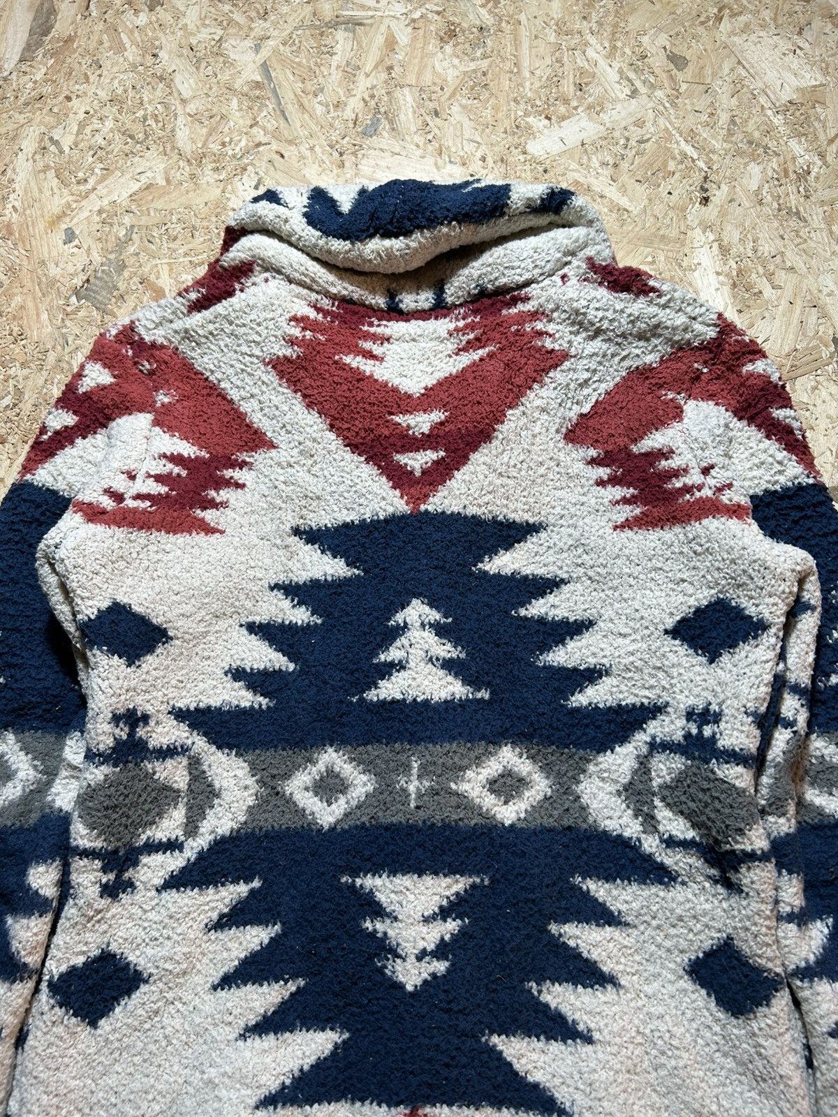 Japanese Brand Anti Ballistic Navajo Aztec Chimayo Fleece Size US M / EU 48-50 / 2 - 6 Thumbnail
